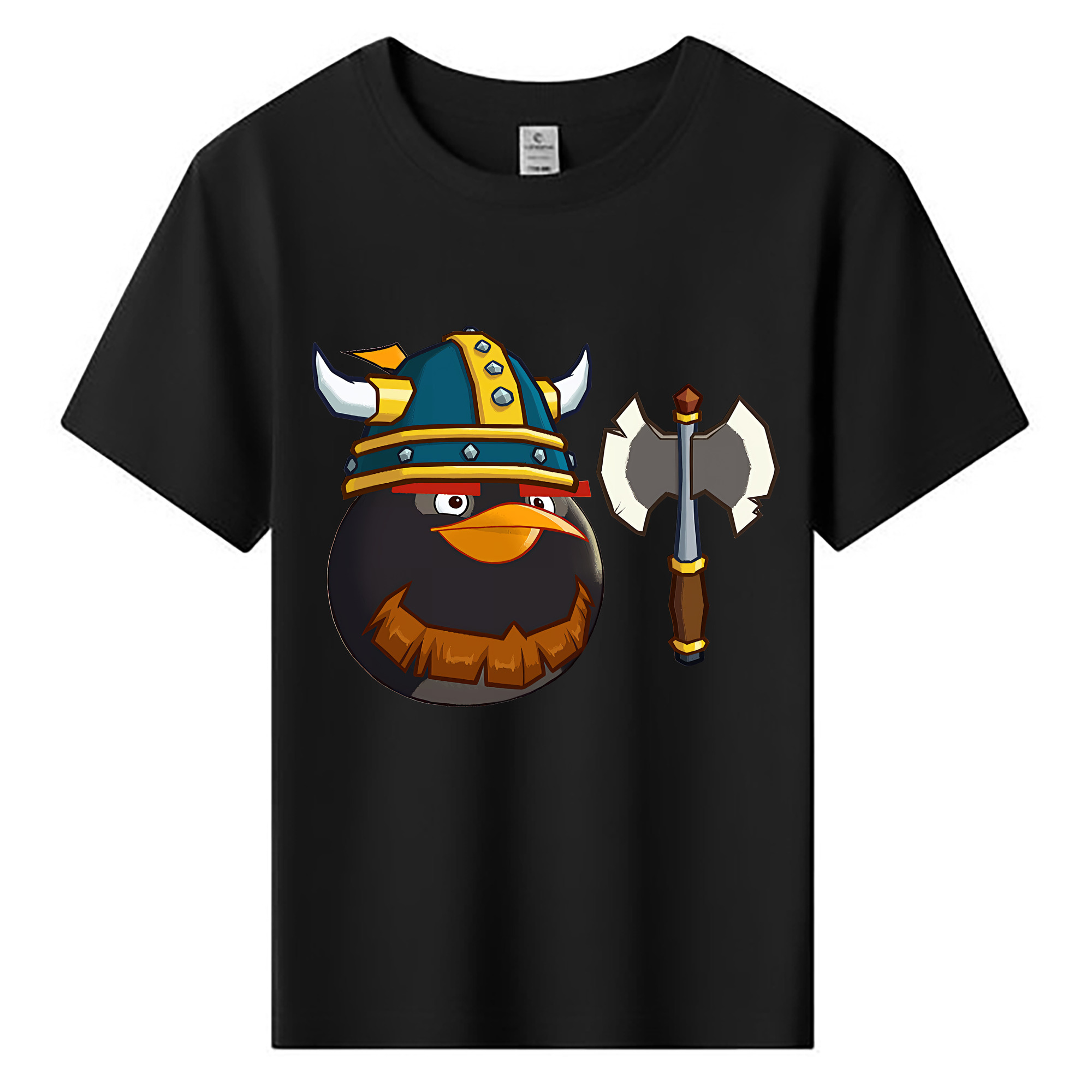 （画像用） Angry Birds アングリーバード 綿100％キッズTシャツ（フロントプリント）