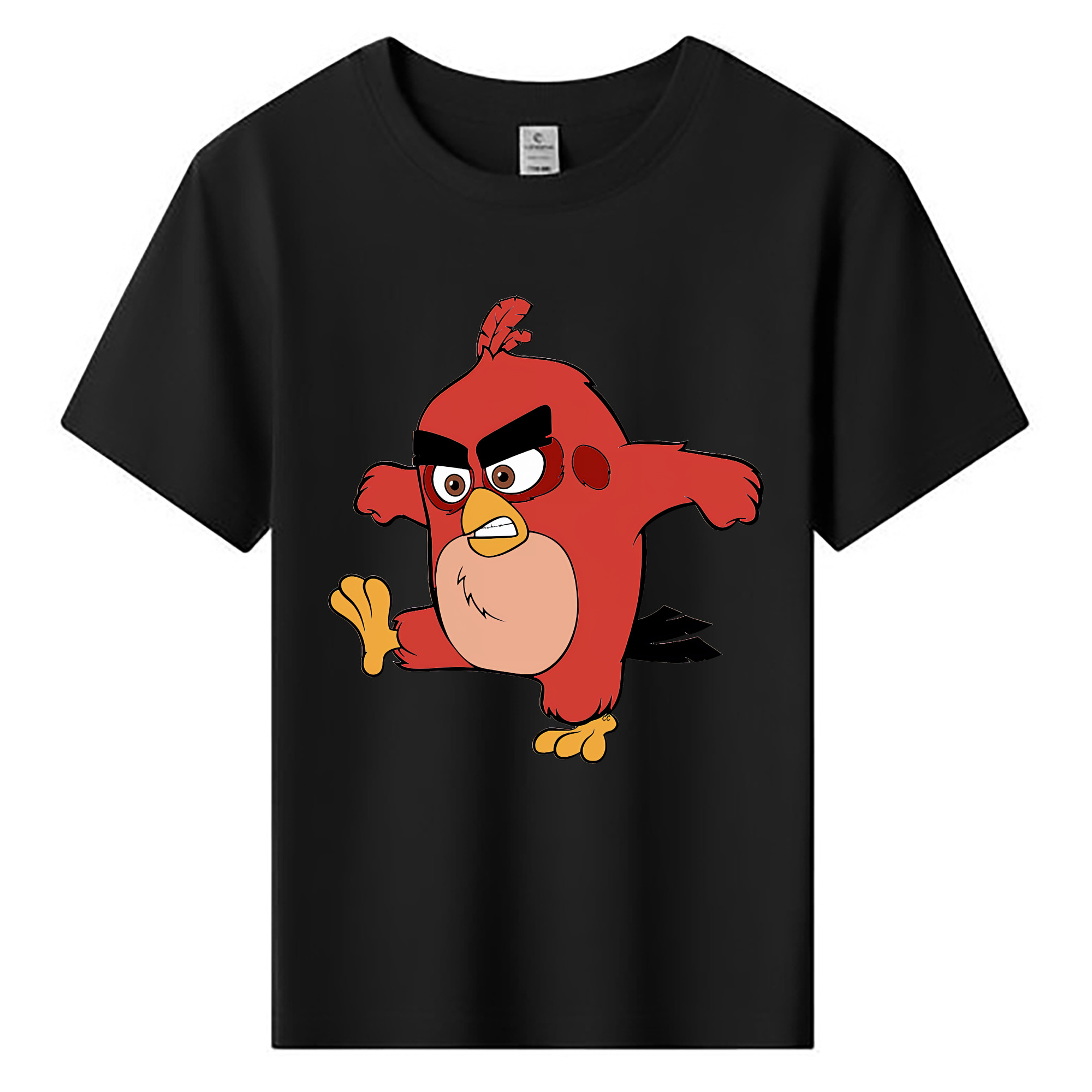 （画像用） Angry Birds アングリーバード 綿100％キッズTシャツ（フロントプリント）