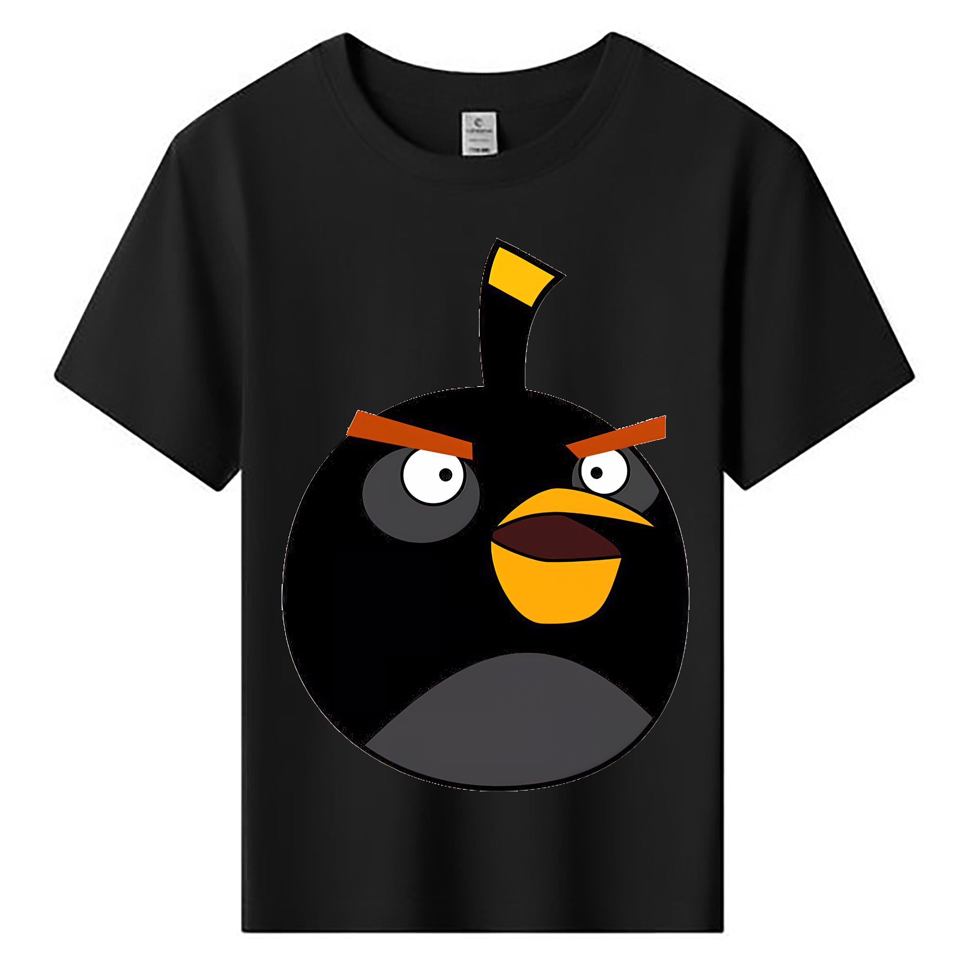 （画像用） Angry Birds アングリーバード 綿100％キッズTシャツ（フロントプリント）