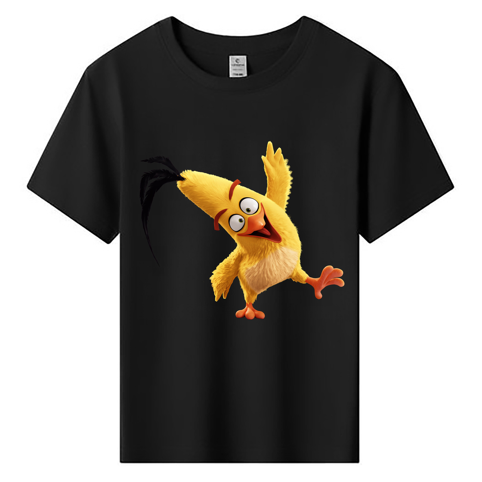 （画像用） Angry Birds アングリーバード 綿100％キッズTシャツ（フロントプリント）