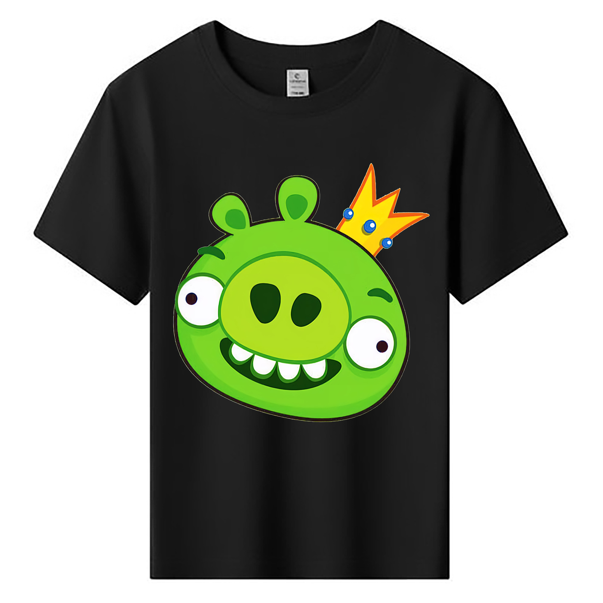 （画像用） Angry Birds アングリーバード 綿100％キッズTシャツ（フロントプリント）