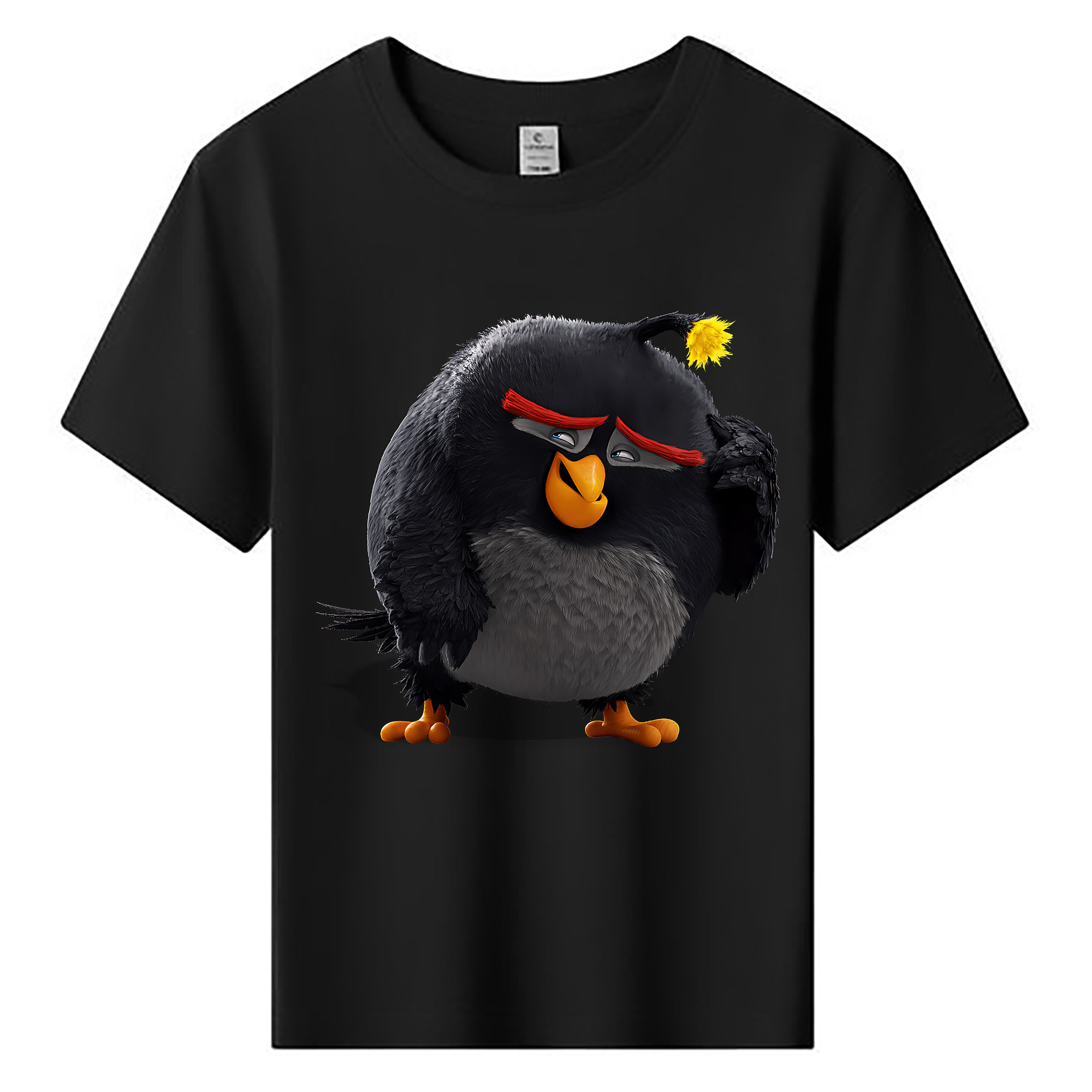 （画像用） Angry Birds アングリーバード 綿100％キッズTシャツ（フロントプリント）
