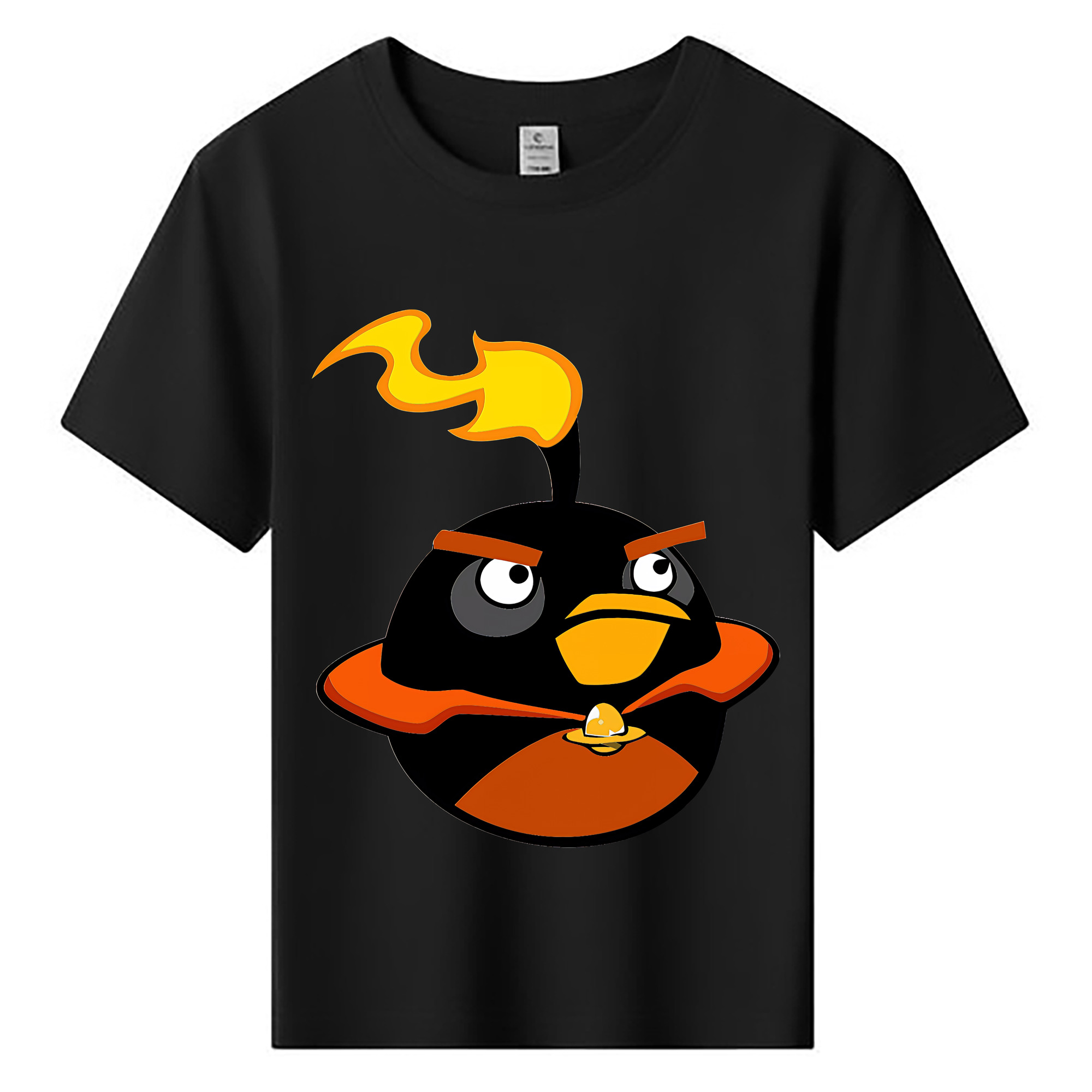 （画像用） Angry Birds アングリーバード 綿100％キッズTシャツ（フロントプリント）