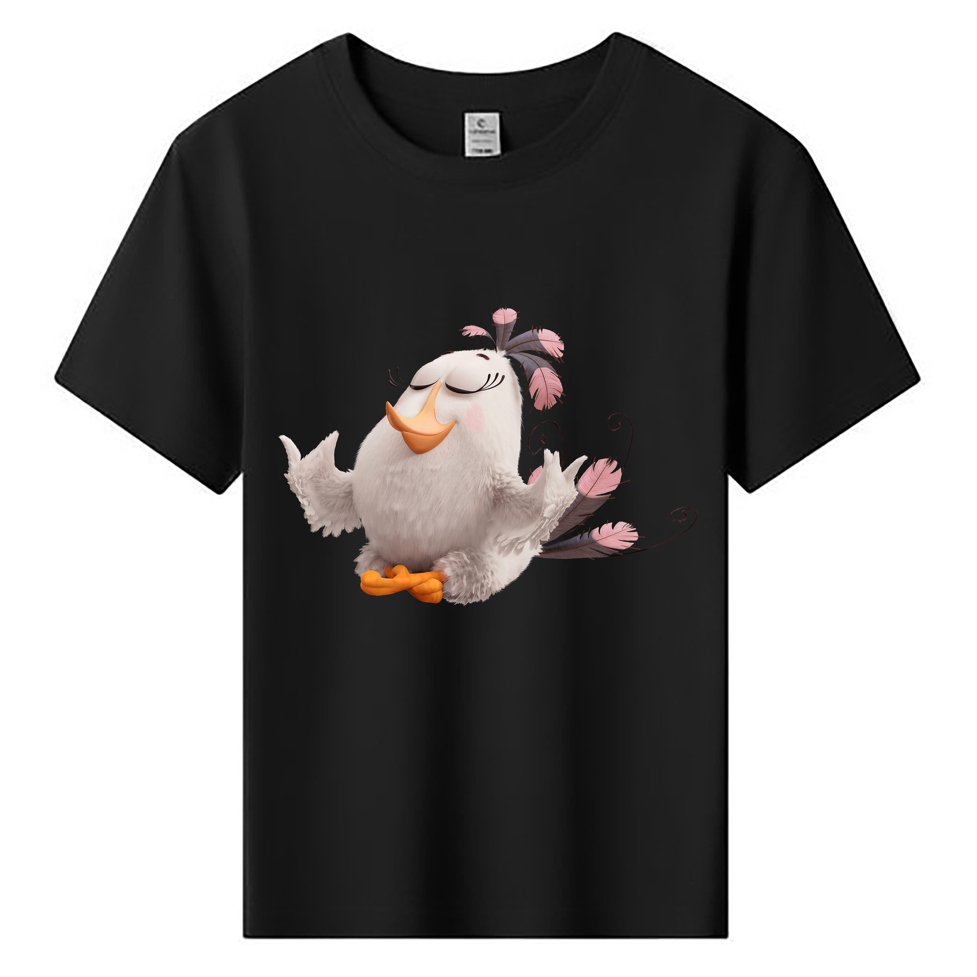 （画像用） Angry Birds アングリーバード 綿100％キッズTシャツ（フロントプリント）