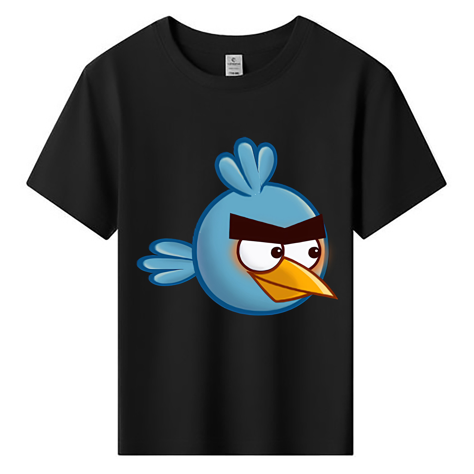 （画像用） Angry Birds アングリーバード 綿100％キッズTシャツ（フロントプリント）