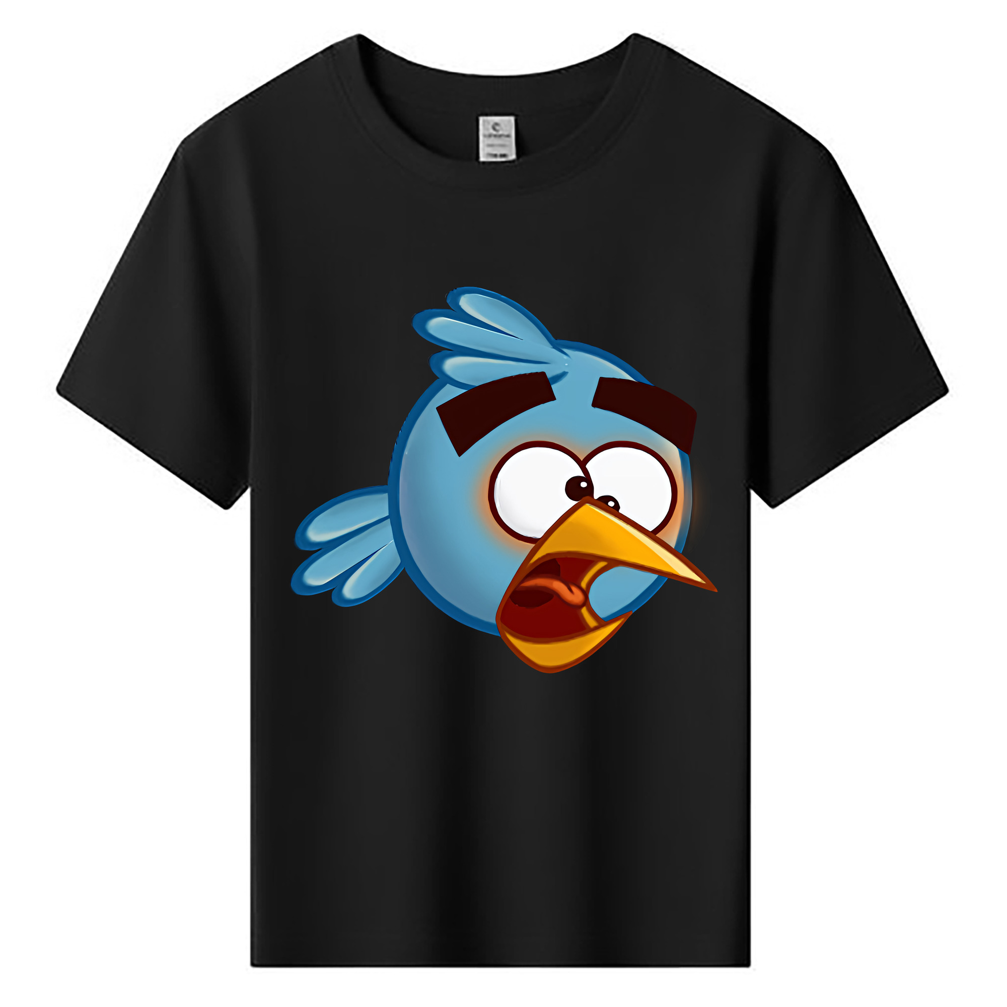 （画像用） Angry Birds アングリーバード 綿100％キッズTシャツ（フロントプリント）