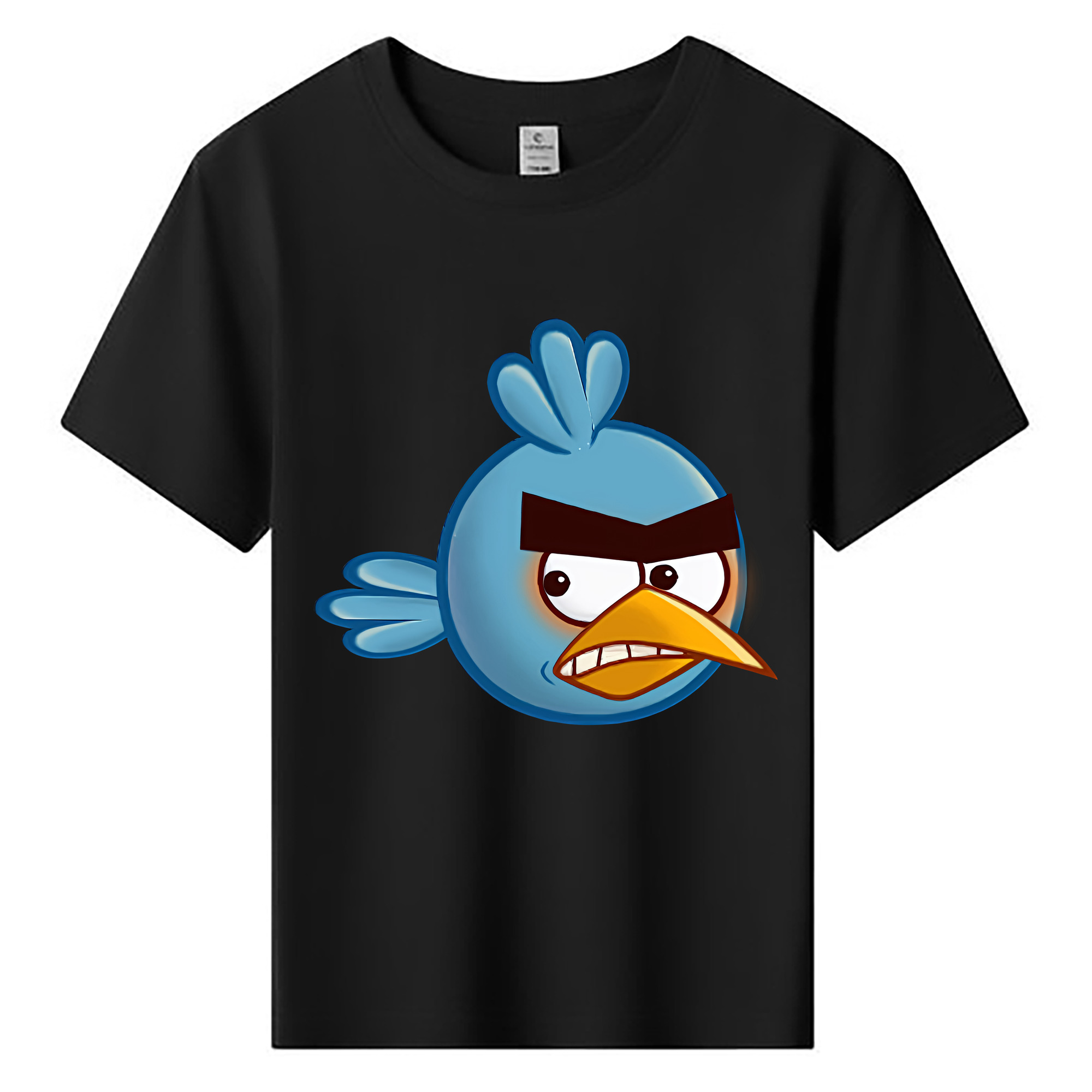 （画像用） Angry Birds アングリーバード 綿100％キッズTシャツ（フロントプリント）
