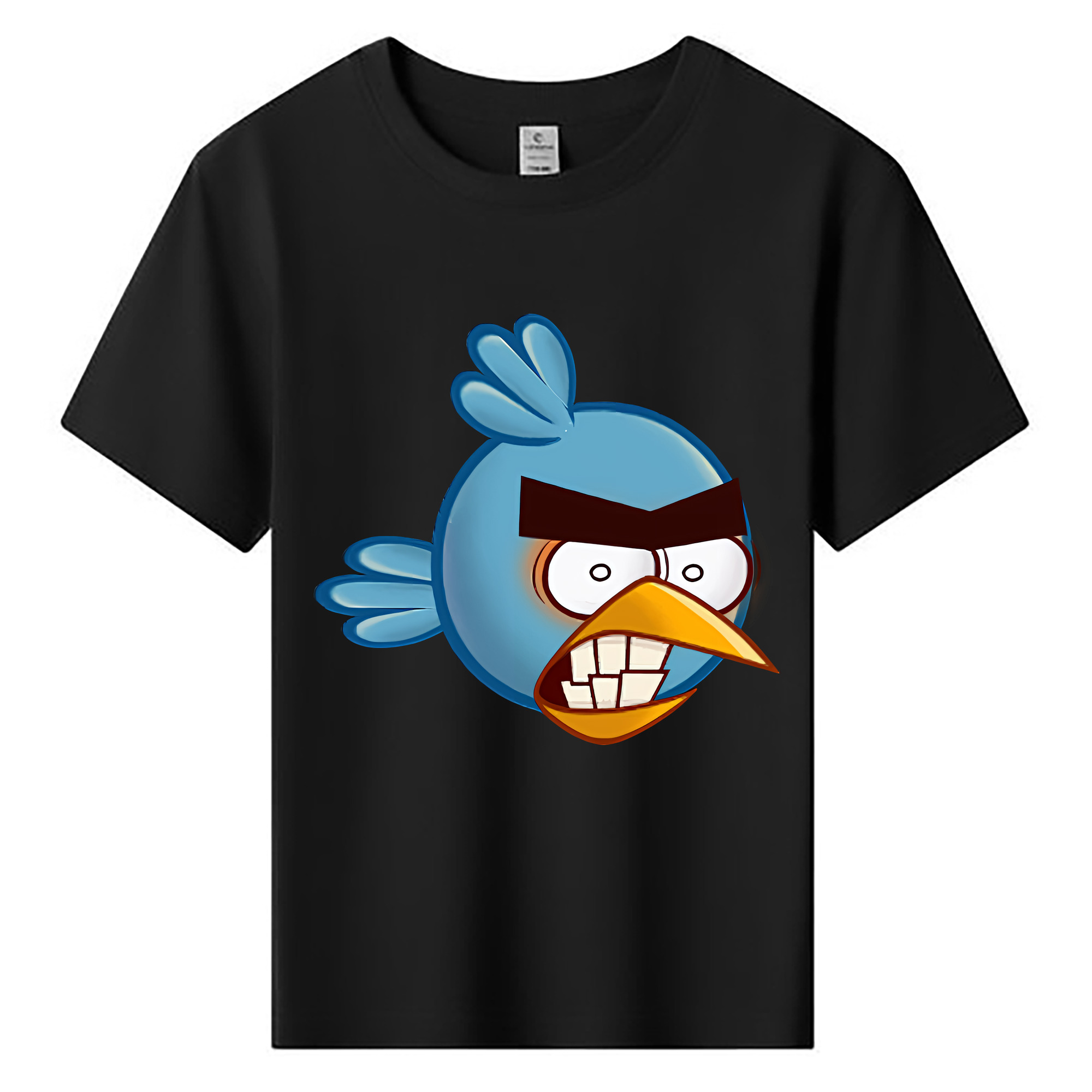 （画像用） Angry Birds アングリーバード 綿100％キッズTシャツ（フロントプリント）