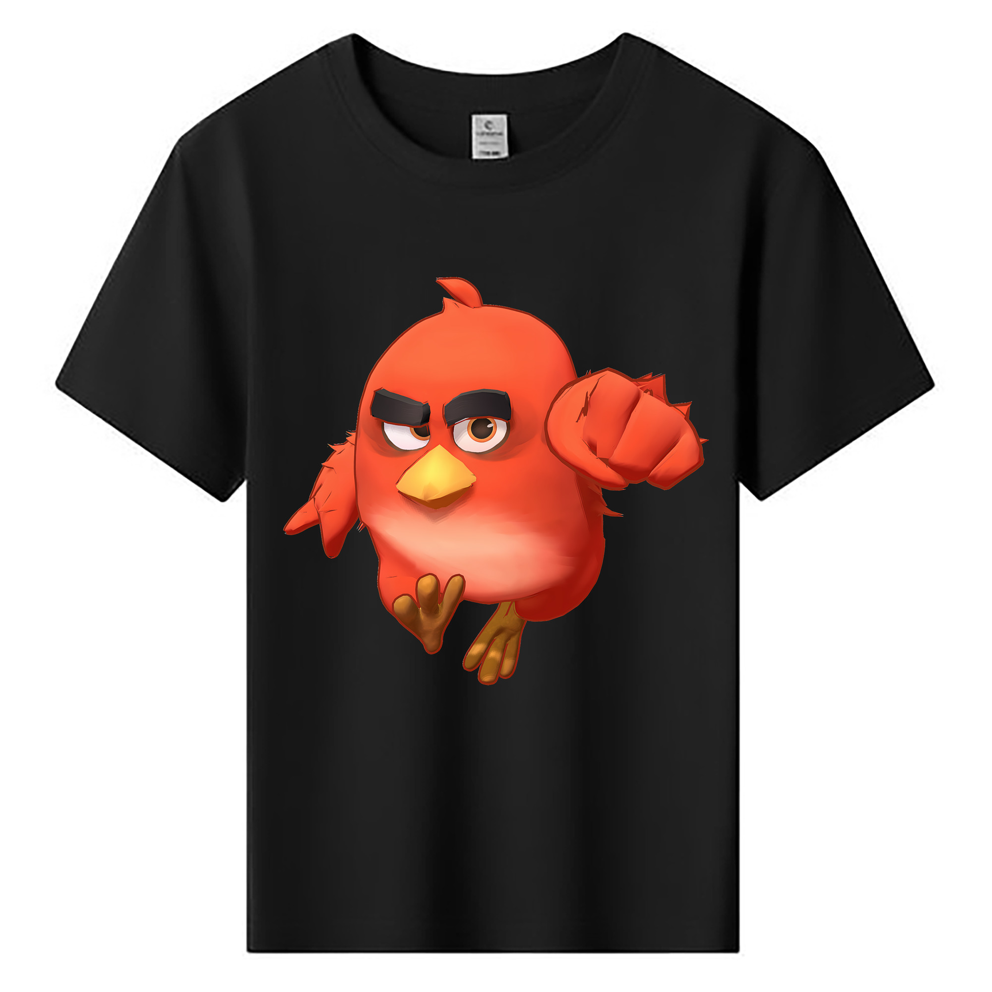 （画像用） Angry Birds アングリーバード 綿100％キッズTシャツ（フロントプリント）