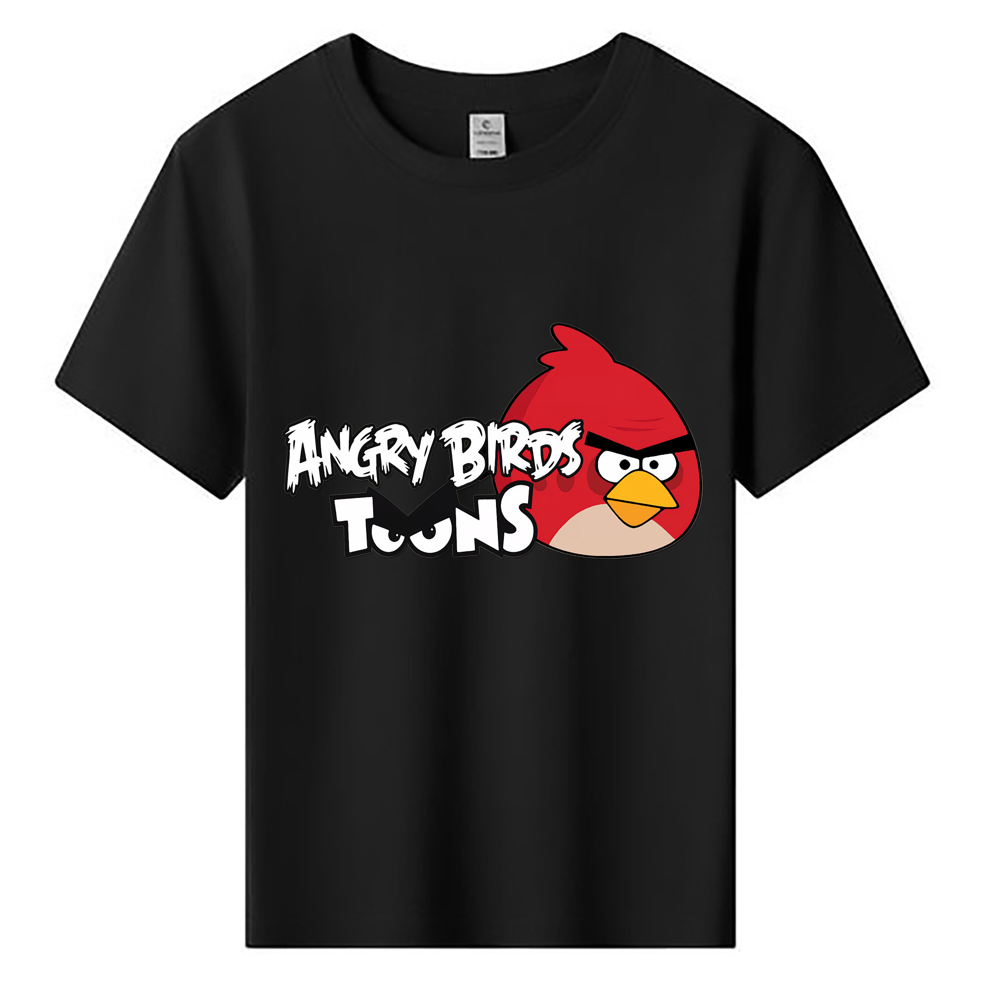 （画像用） Angry Birds アングリーバード 綿100％キッズTシャツ（フロントプリント）