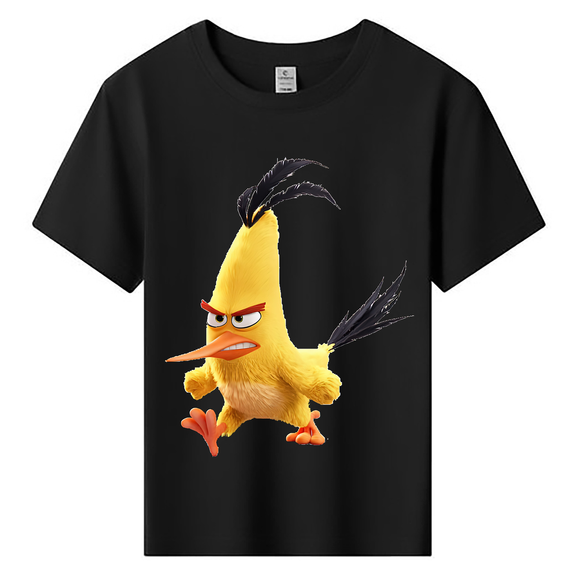 （画像用） Angry Birds アングリーバード 綿100％キッズTシャツ（フロントプリント）