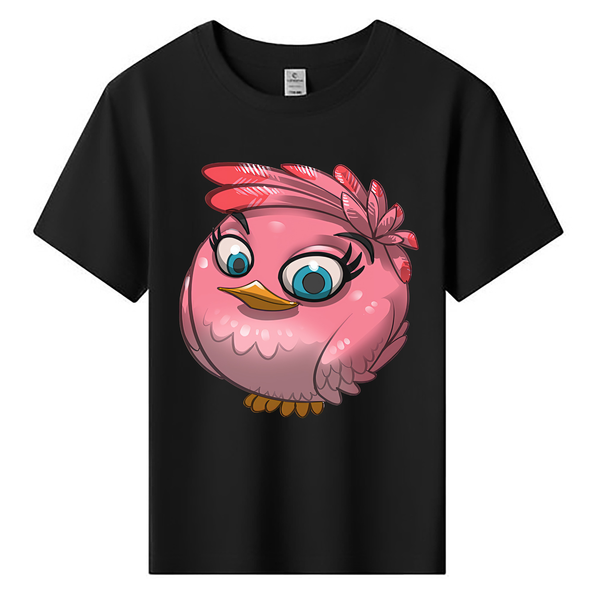 （画像用） Angry Birds アングリーバード 綿100％キッズTシャツ（フロントプリント）