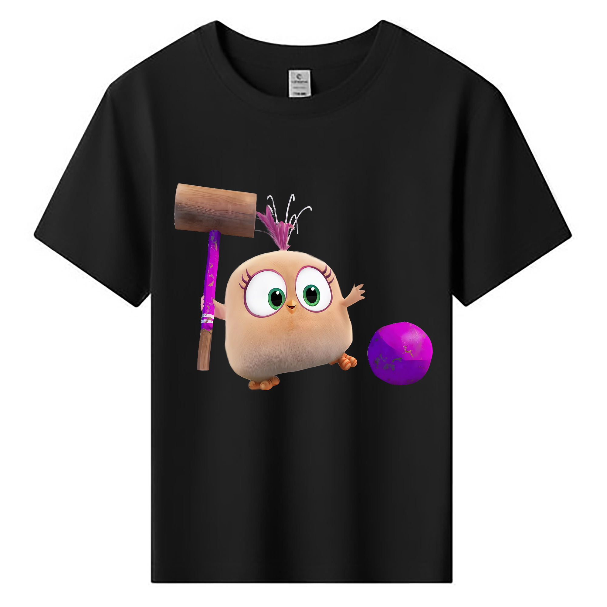 （画像用） Angry Birds アングリーバード 綿100％キッズTシャツ（フロントプリント）