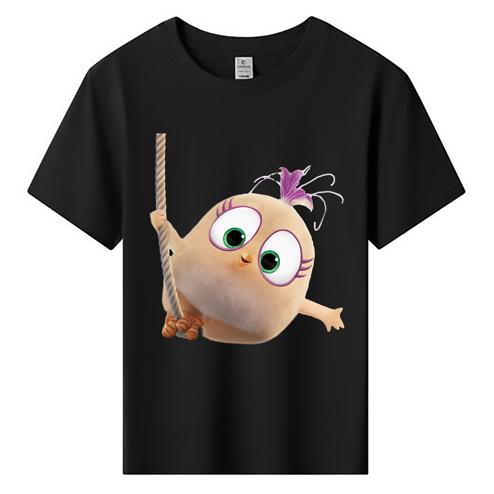 （画像用） Angry Birds アングリーバード 綿100％キッズTシャツ（フロントプリント）