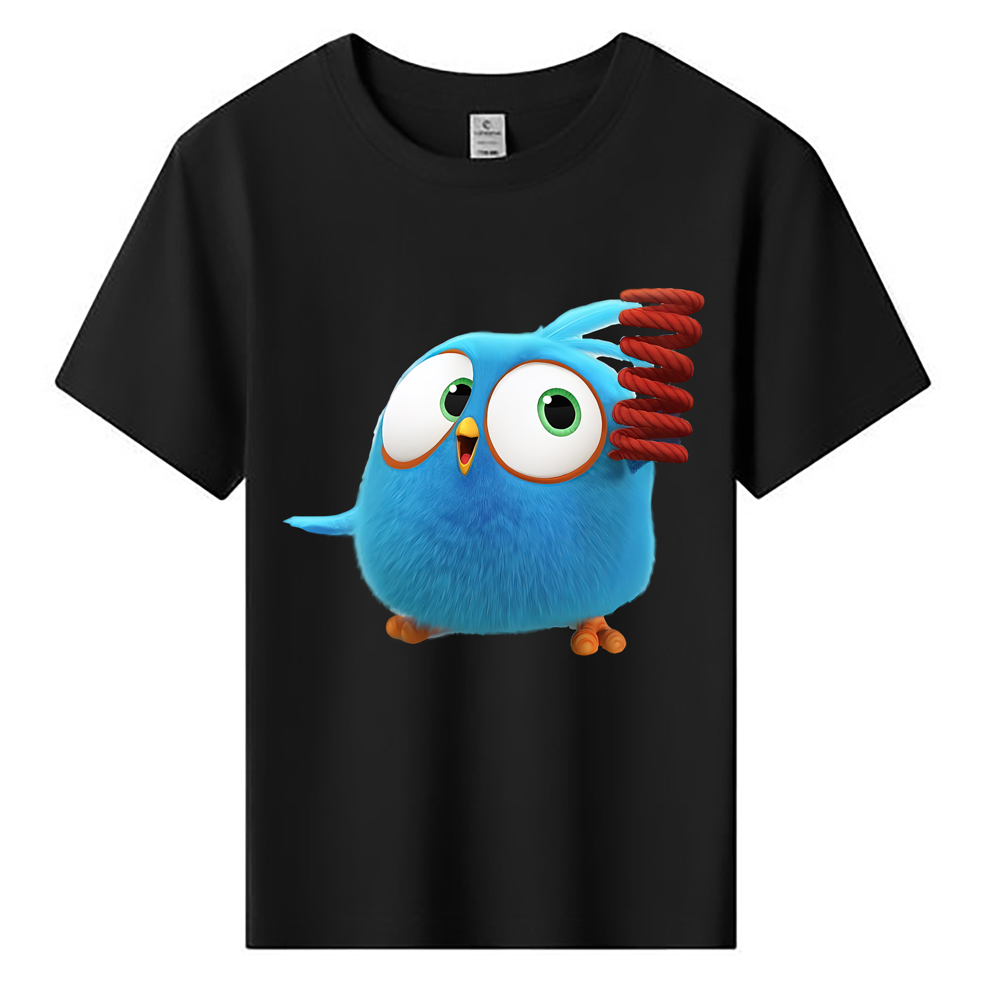 （画像用） Angry Birds アングリーバード 綿100％キッズTシャツ（フロントプリント）