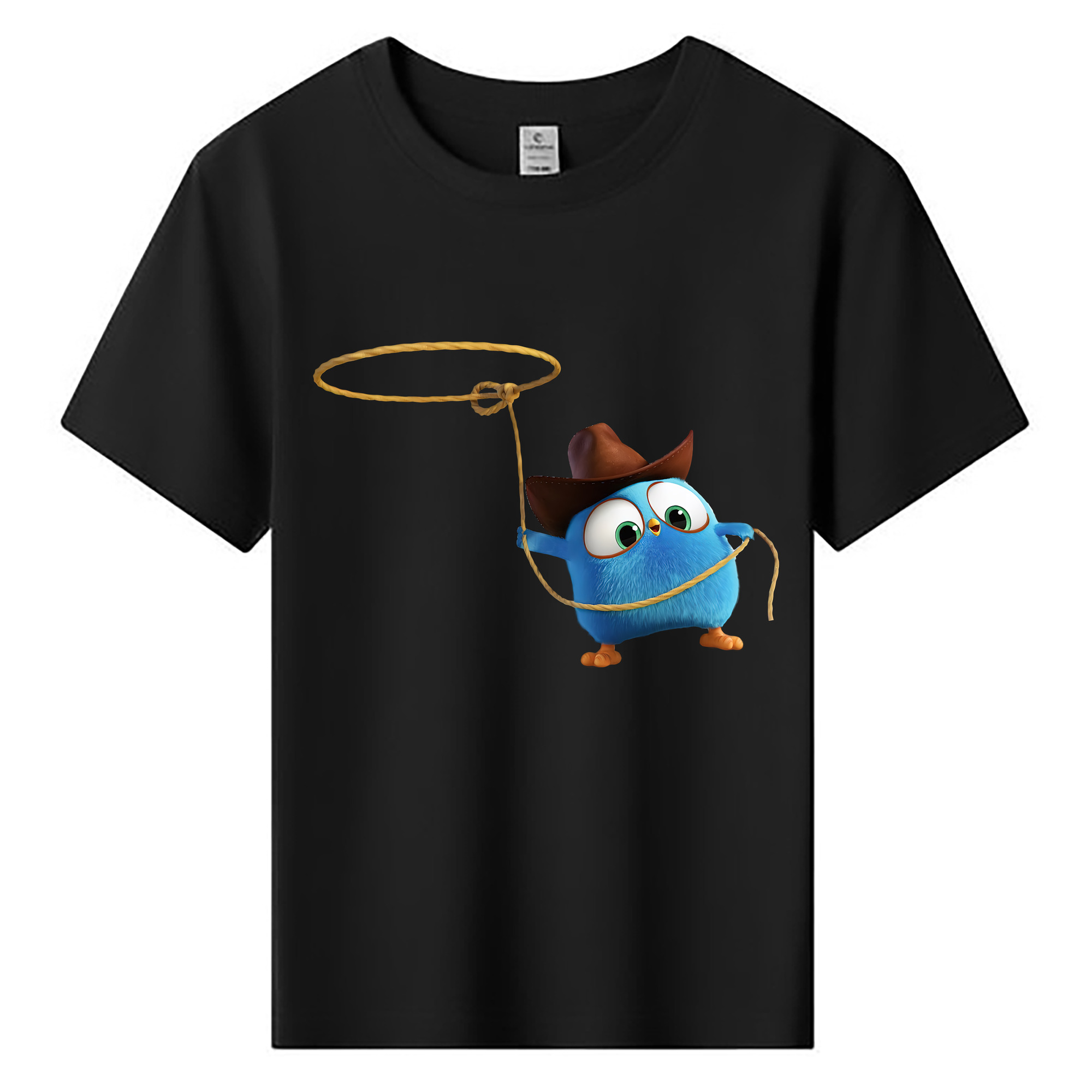 （画像用） Angry Birds アングリーバード 綿100％キッズTシャツ（フロントプリント）