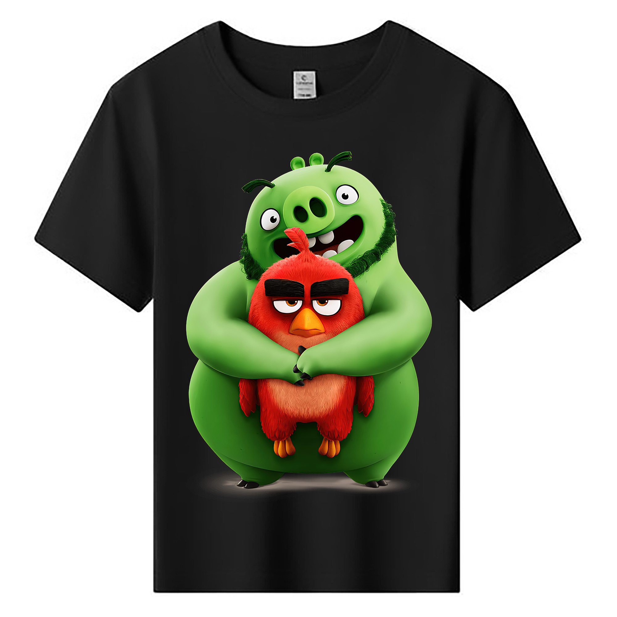 （画像用） Angry Birds アングリーバード 綿100％キッズTシャツ（フロントプリント）