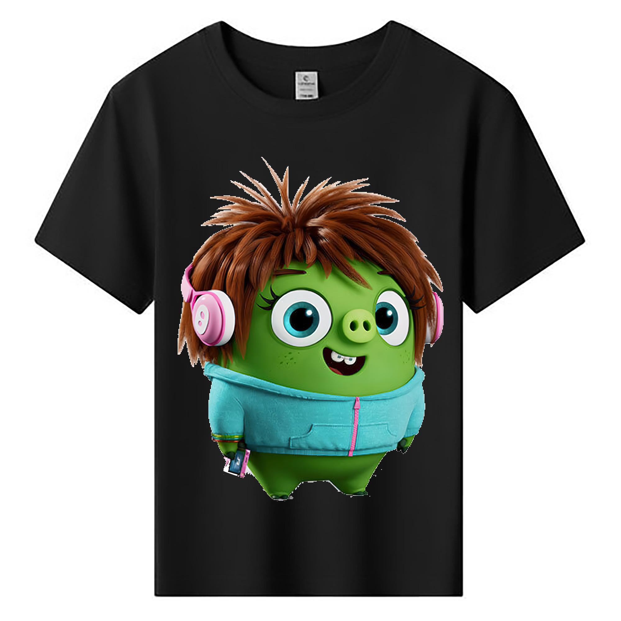 （画像用） Angry Birds アングリーバード 綿100％キッズTシャツ（フロントプリント）