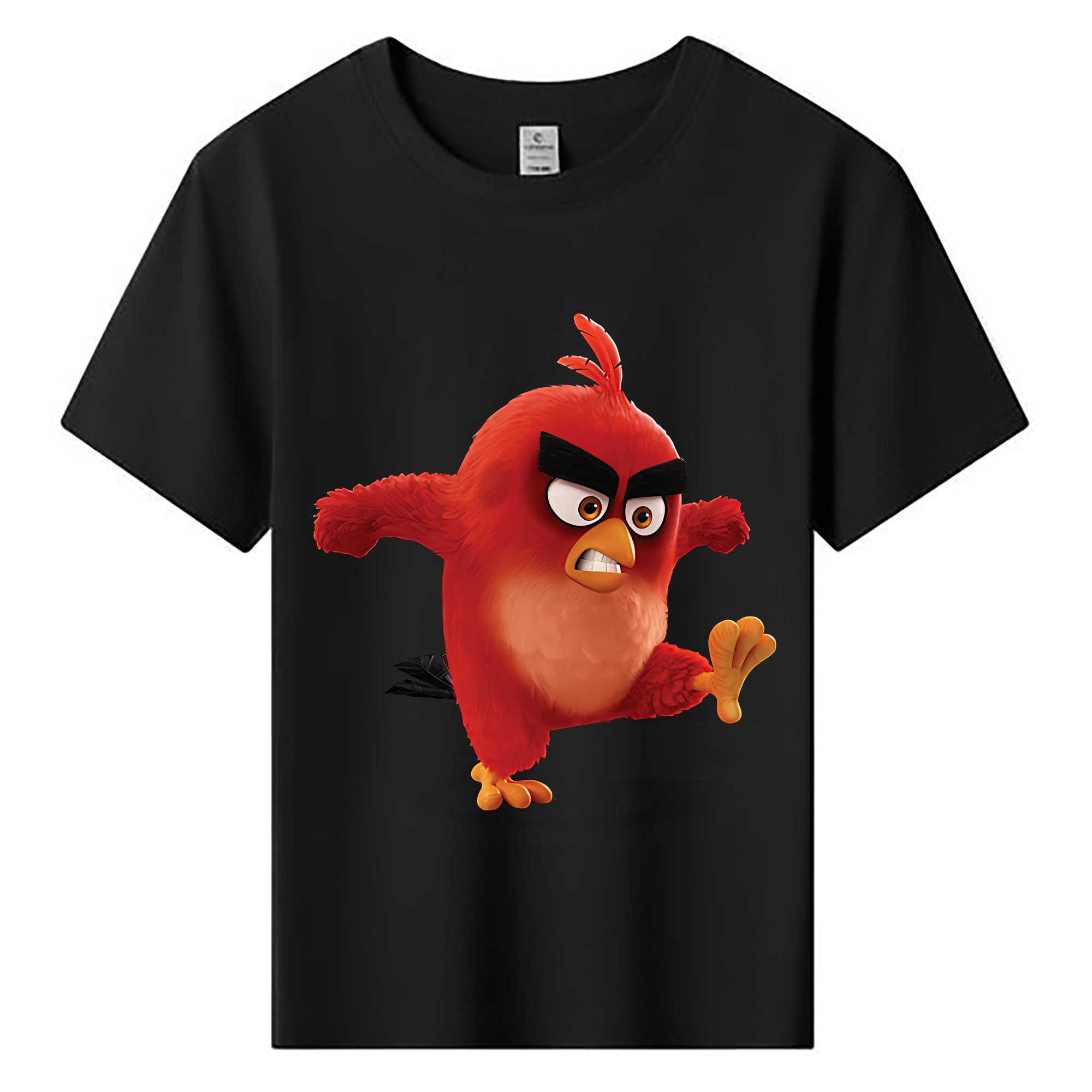 （画像用） Angry Birds アングリーバード 綿100％キッズTシャツ（フロントプリント）