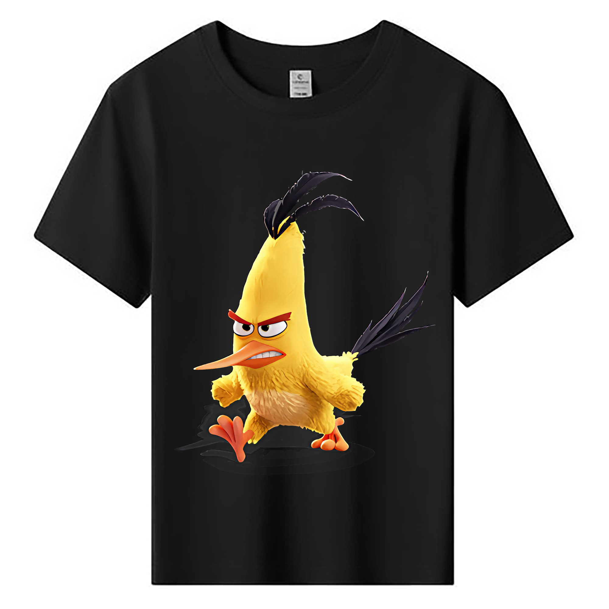 （画像用） Angry Birds アングリーバード 綿100％キッズTシャツ（フロントプリント）