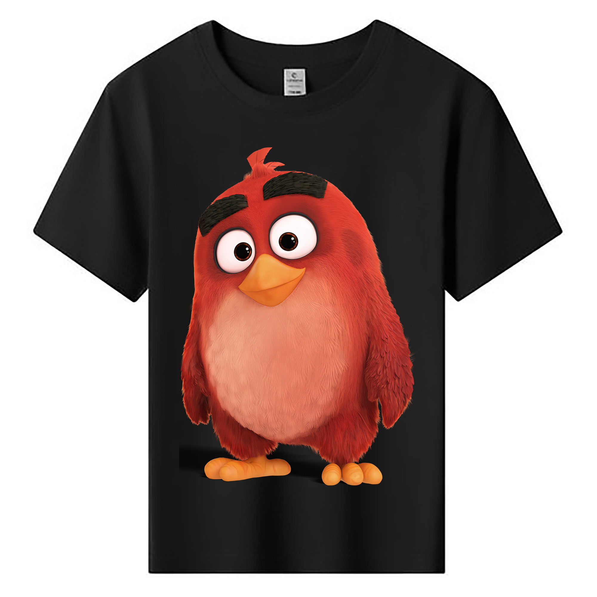 （画像用） Angry Birds アングリーバード 綿100％キッズTシャツ（フロントプリント）