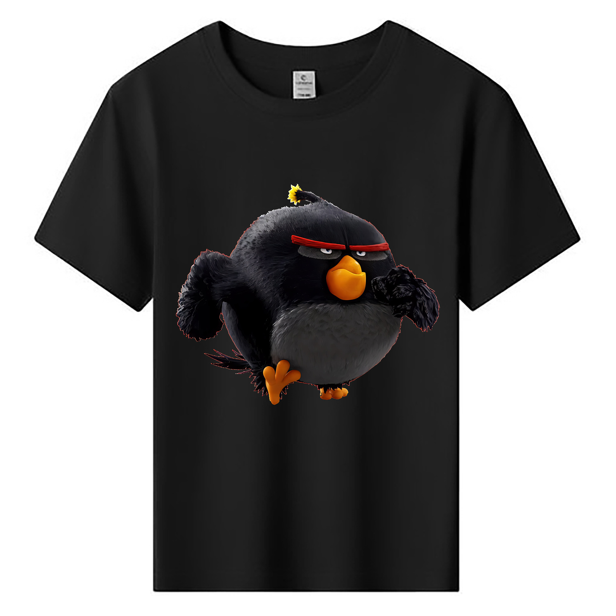 （画像用） Angry Birds アングリーバード 綿100％キッズTシャツ（フロントプリント）
