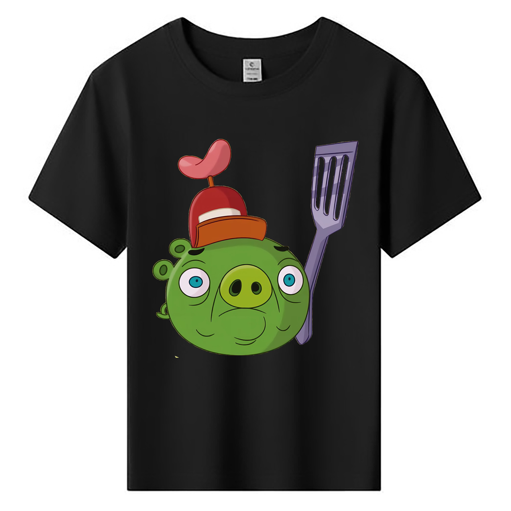 （画像用） Angry Birds アングリーバード 綿100％キッズTシャツ（フロントプリント）