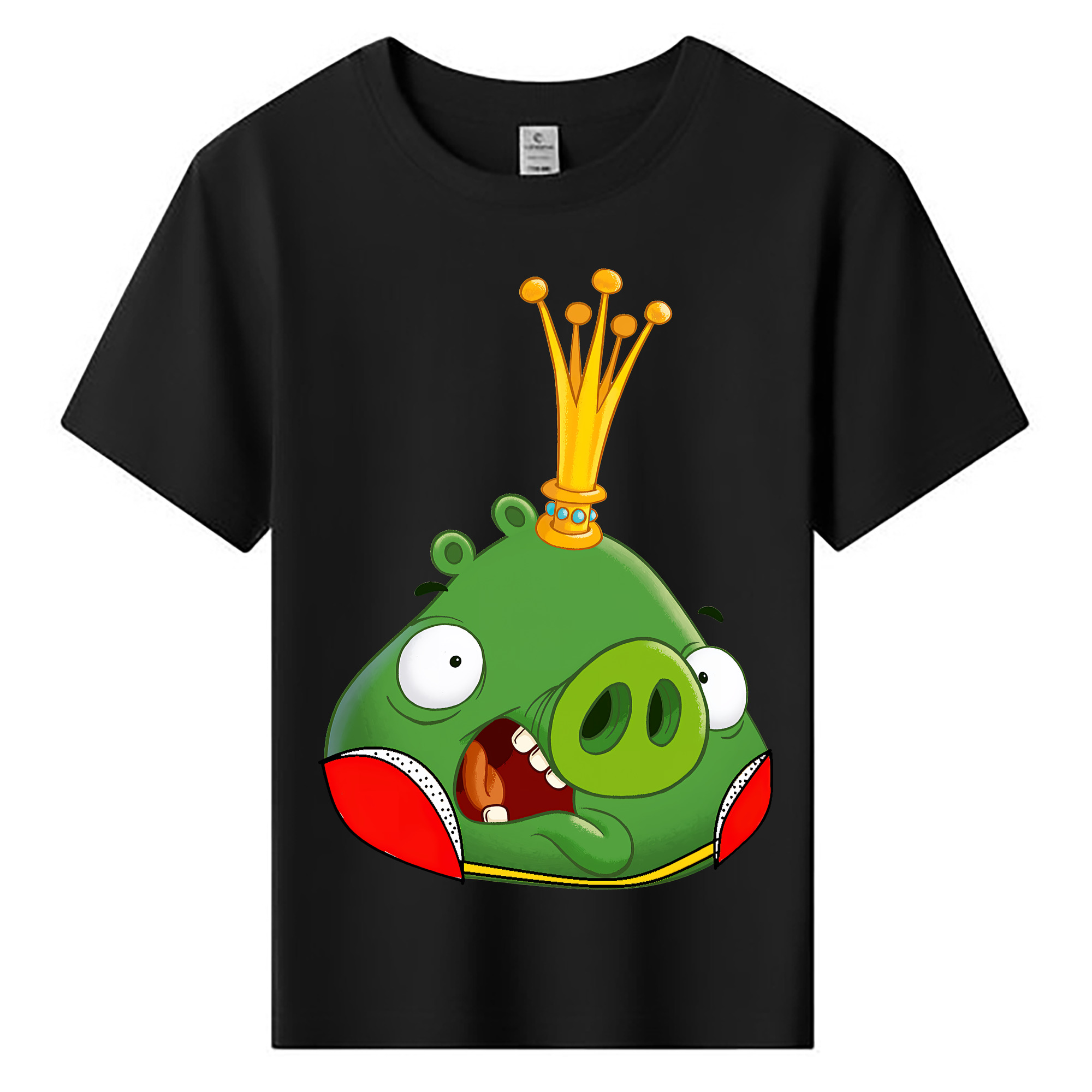 （画像用） Angry Birds アングリーバード 綿100％キッズTシャツ（フロントプリント）