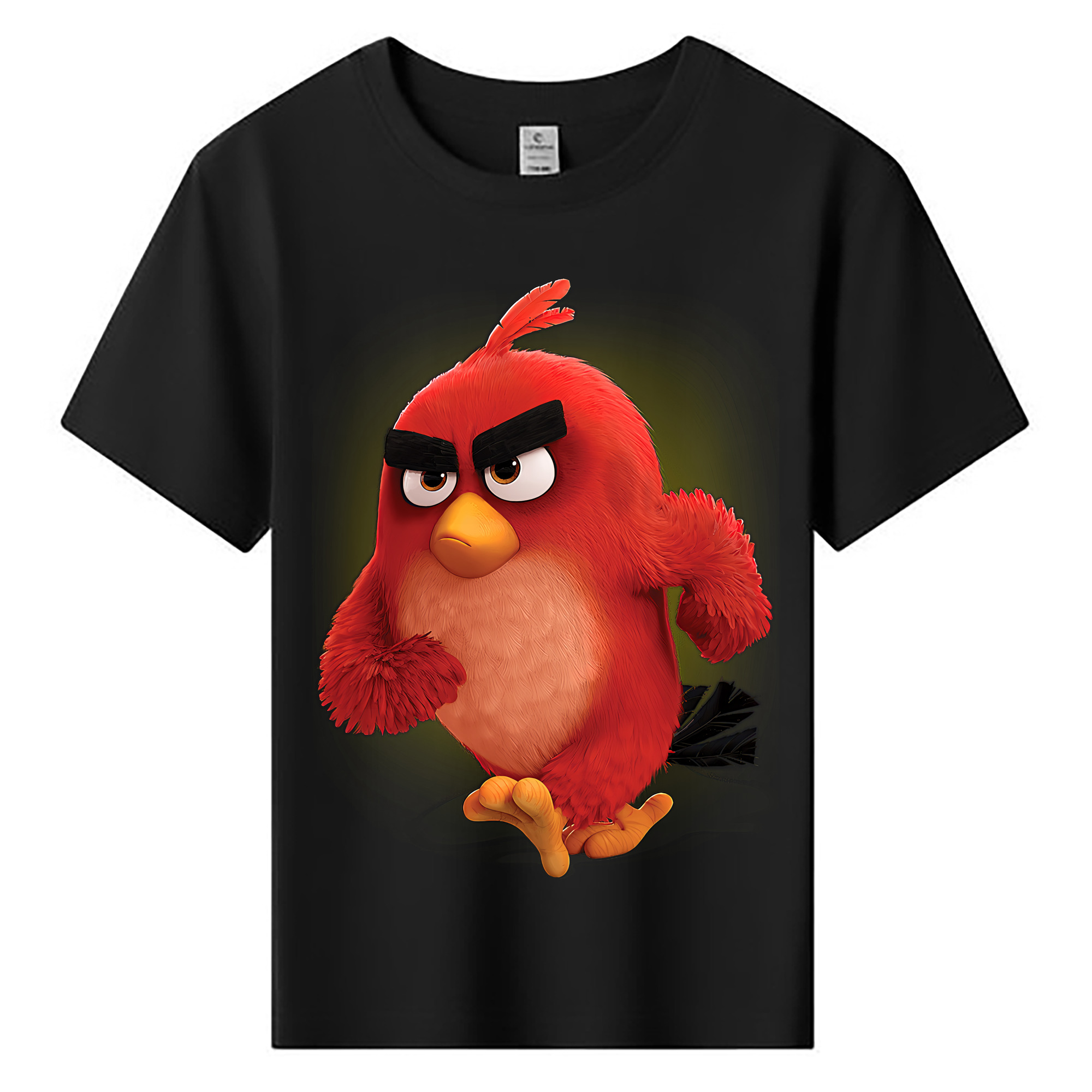 （画像用） Angry Birds アングリーバード 綿100％キッズTシャツ（フロントプリント）
