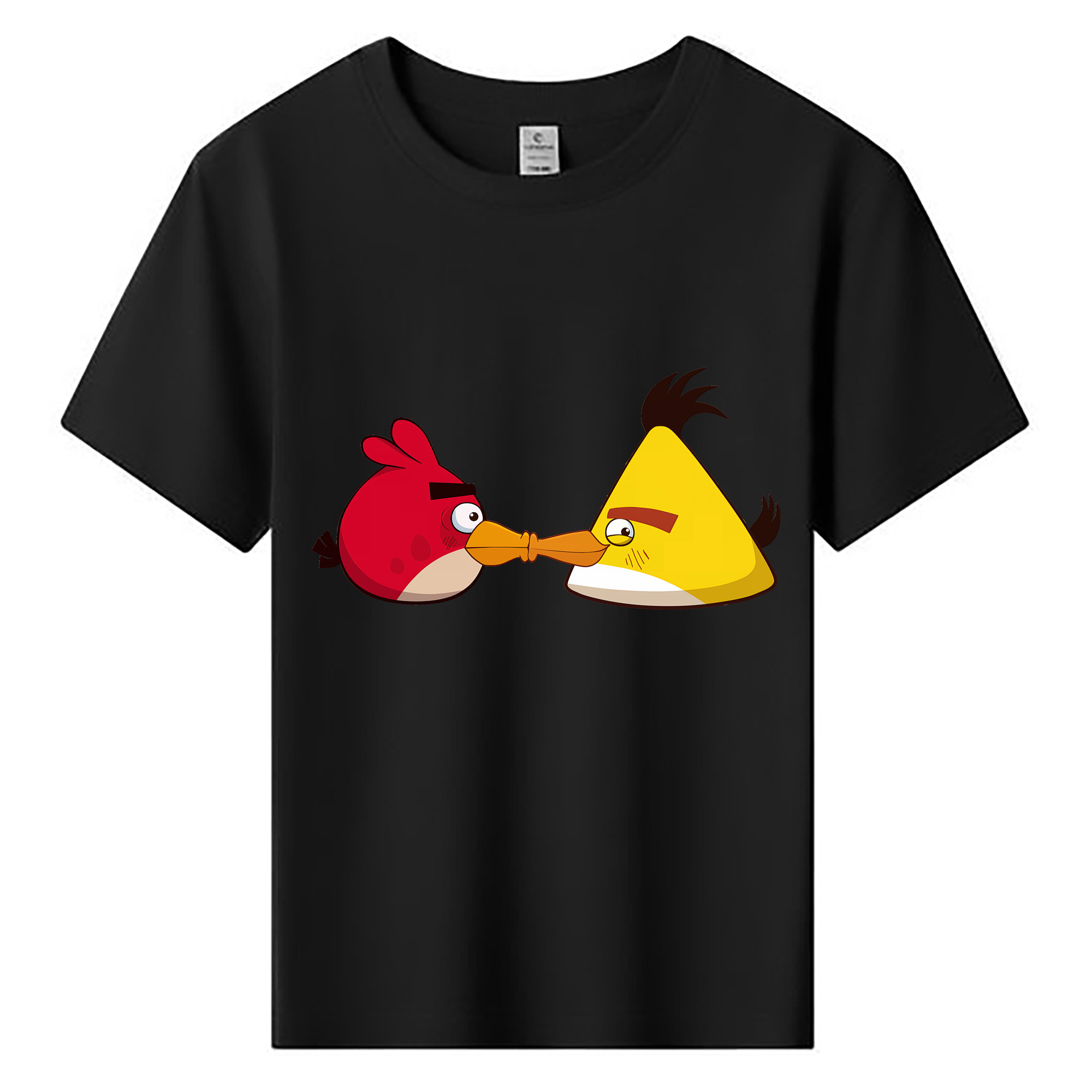 （画像用） Angry Birds アングリーバード 綿100％キッズTシャツ（フロントプリント）