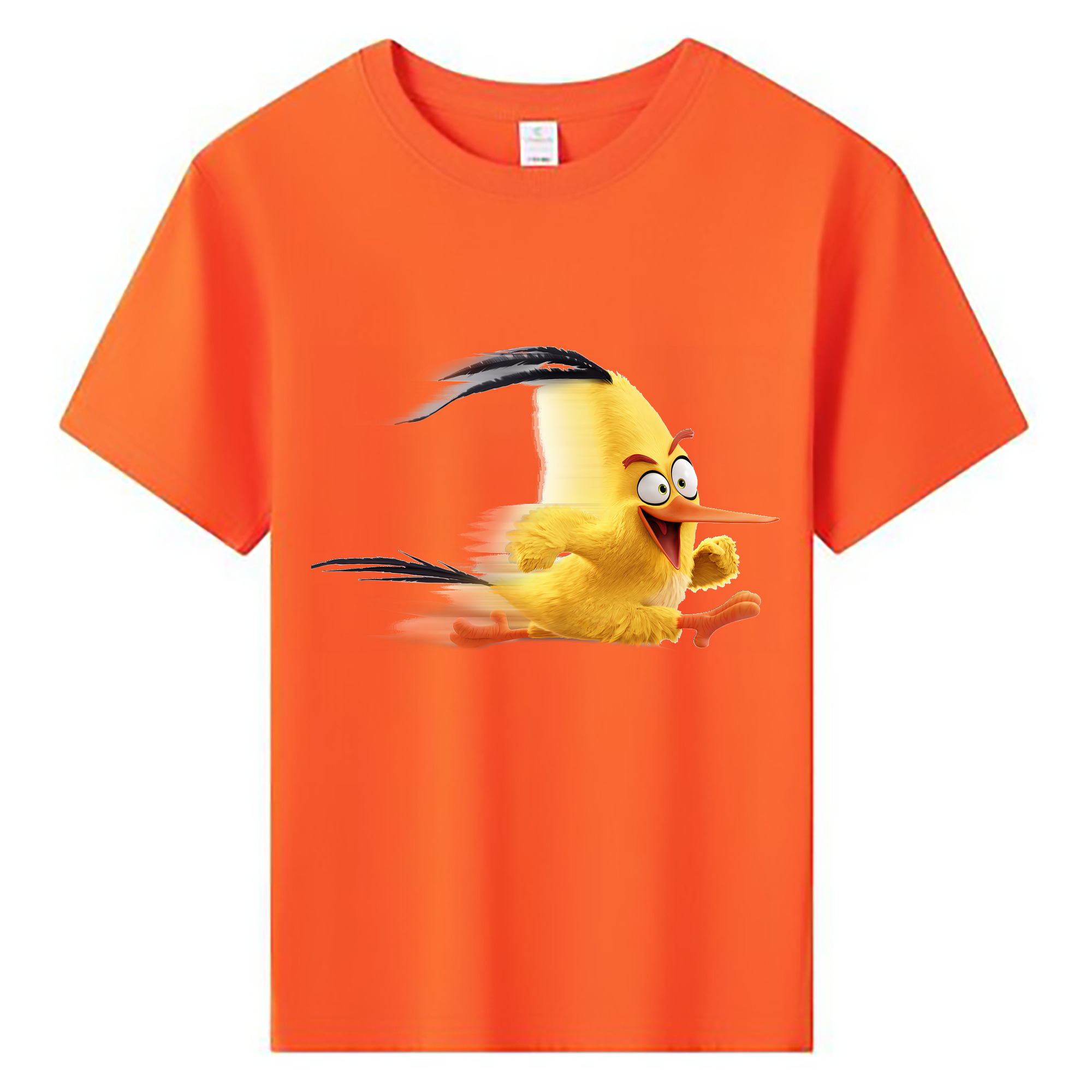 （画像用） Angry Birds アングリーバード 綿100％キッズTシャツ（フロントプリント）