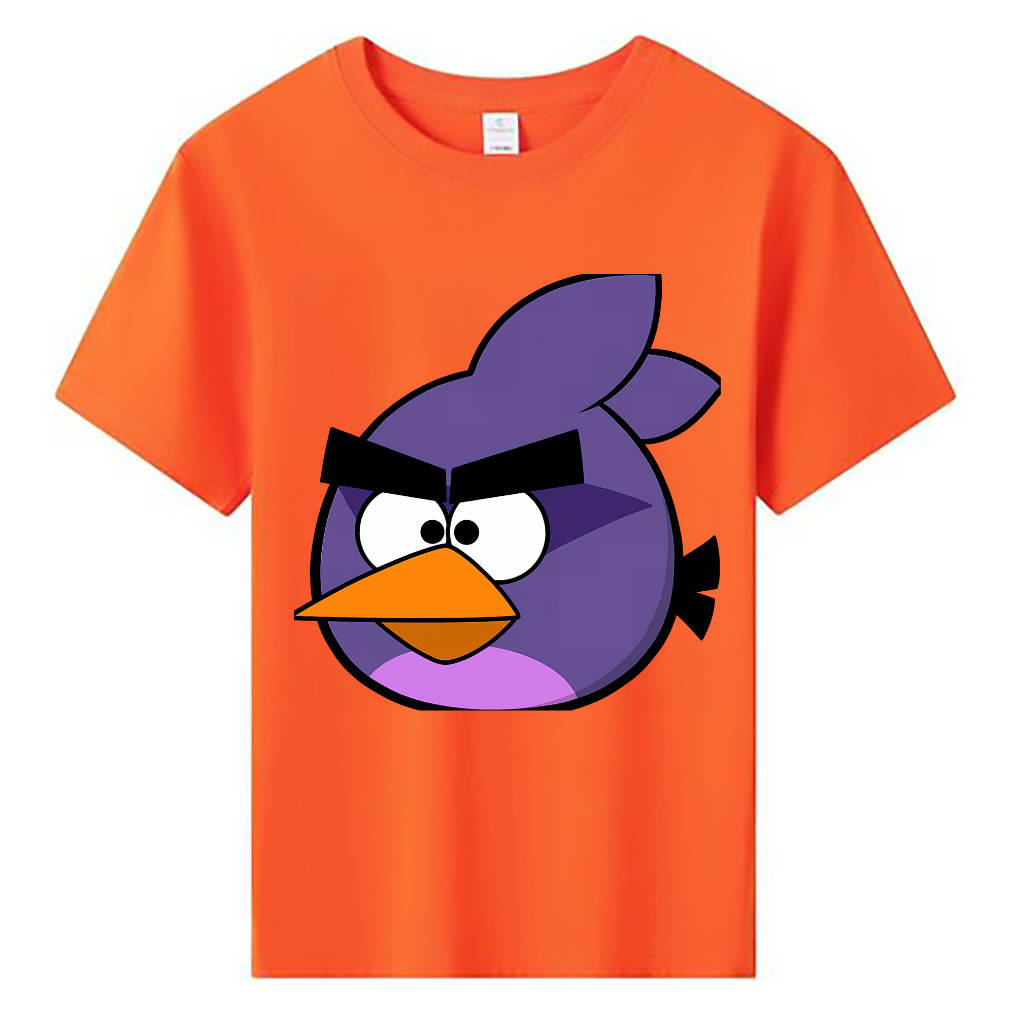 （画像用） Angry Birds アングリーバード 綿100％キッズTシャツ（フロントプリント）