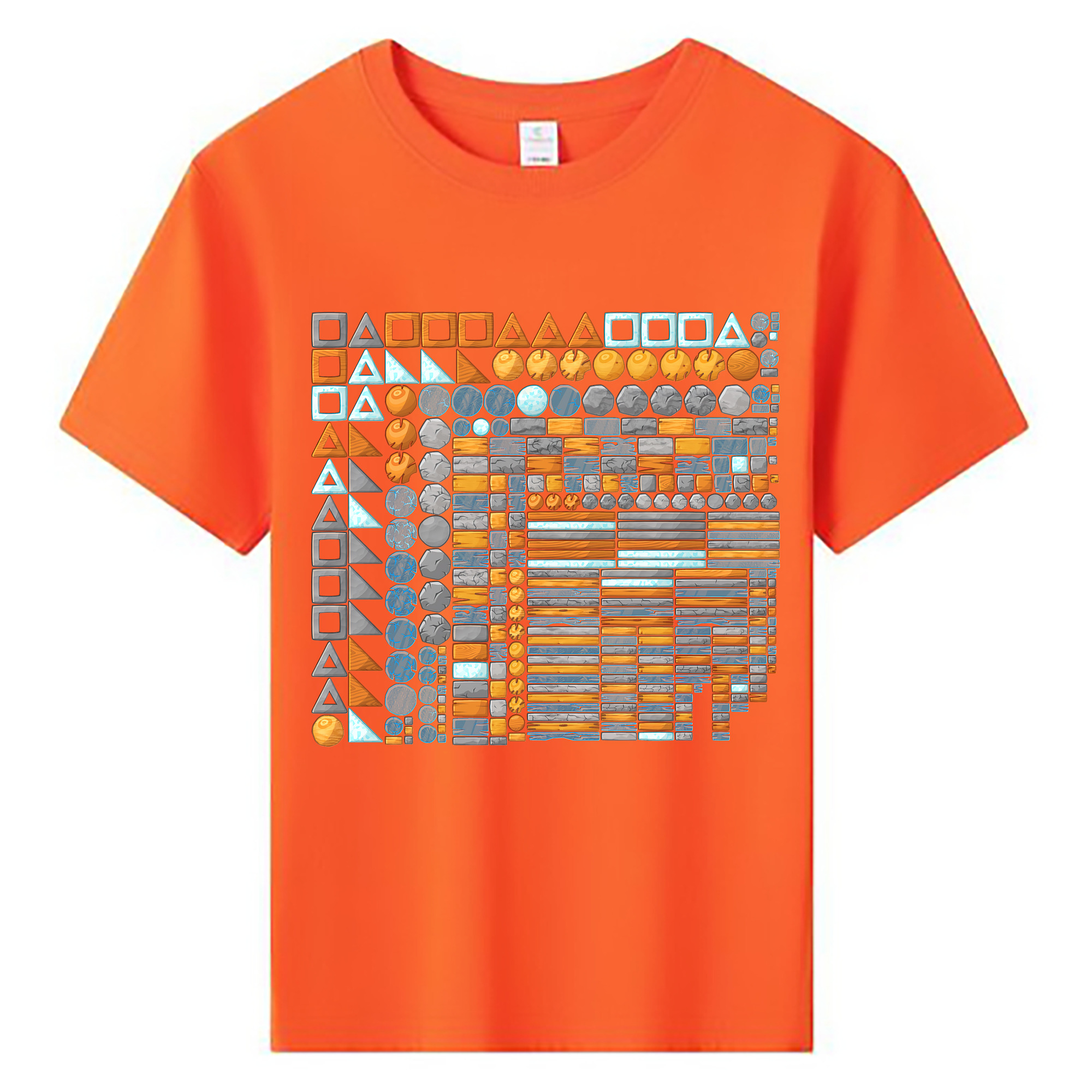 （画像用） Angry Birds アングリーバード 綿100％キッズTシャツ（フロントプリント）