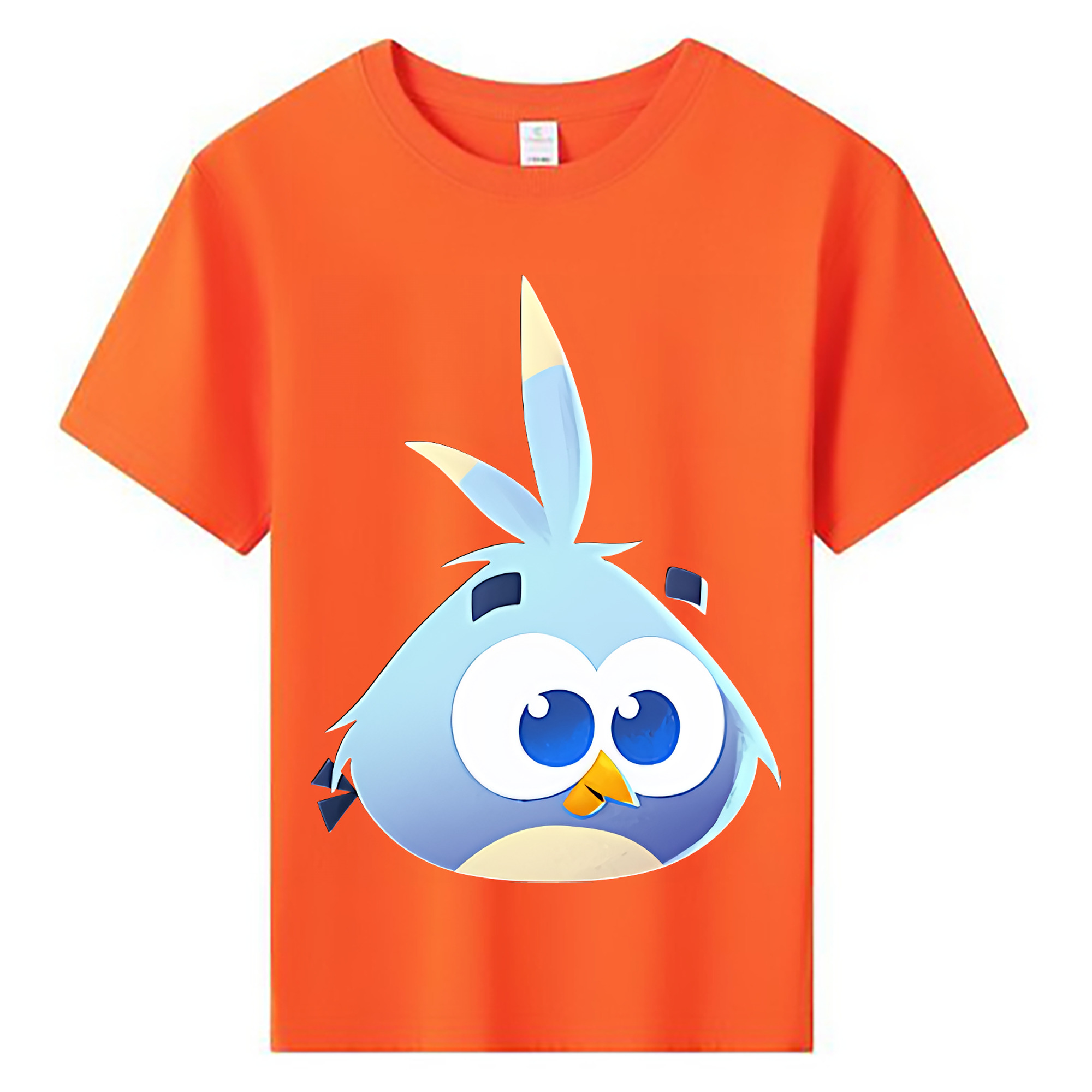 （画像用） Angry Birds アングリーバード 綿100％キッズTシャツ（フロントプリント）