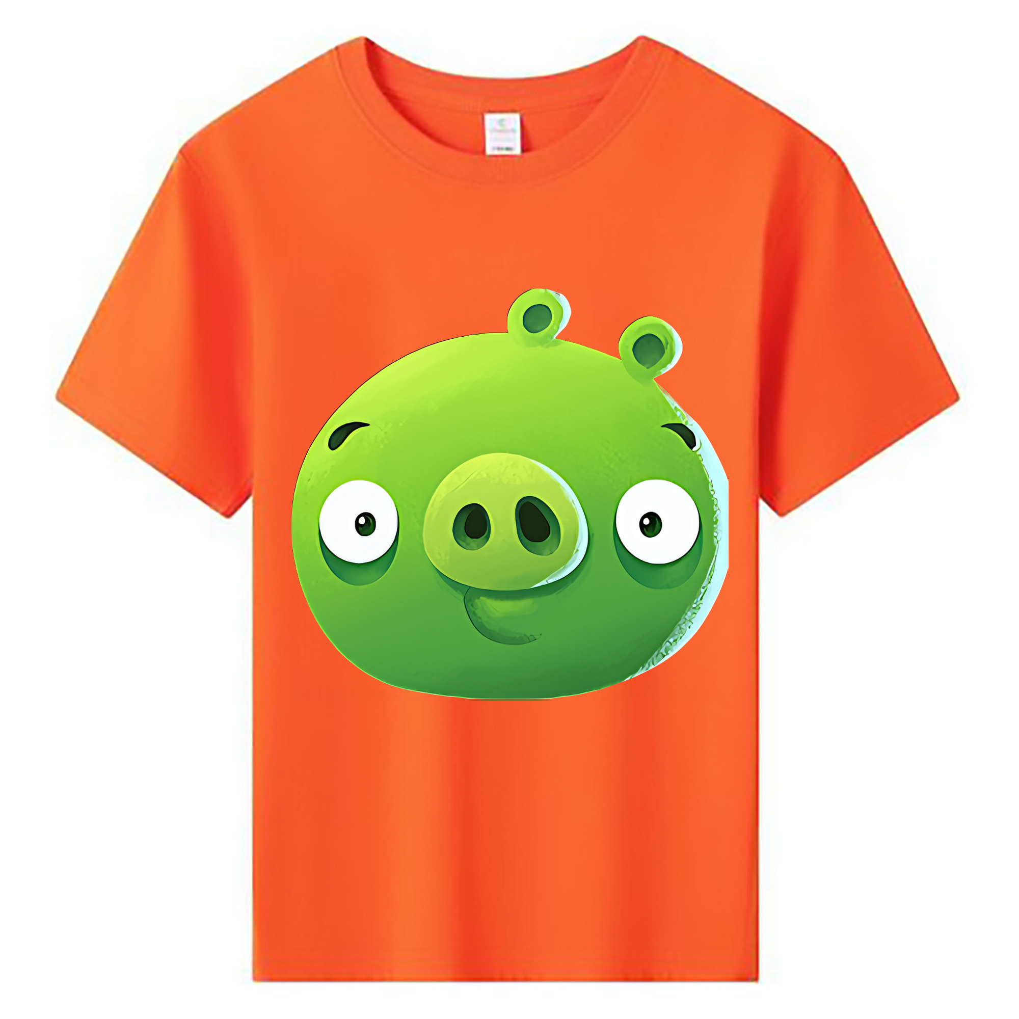 （画像用） Angry Birds アングリーバード 綿100％キッズTシャツ（フロントプリント）