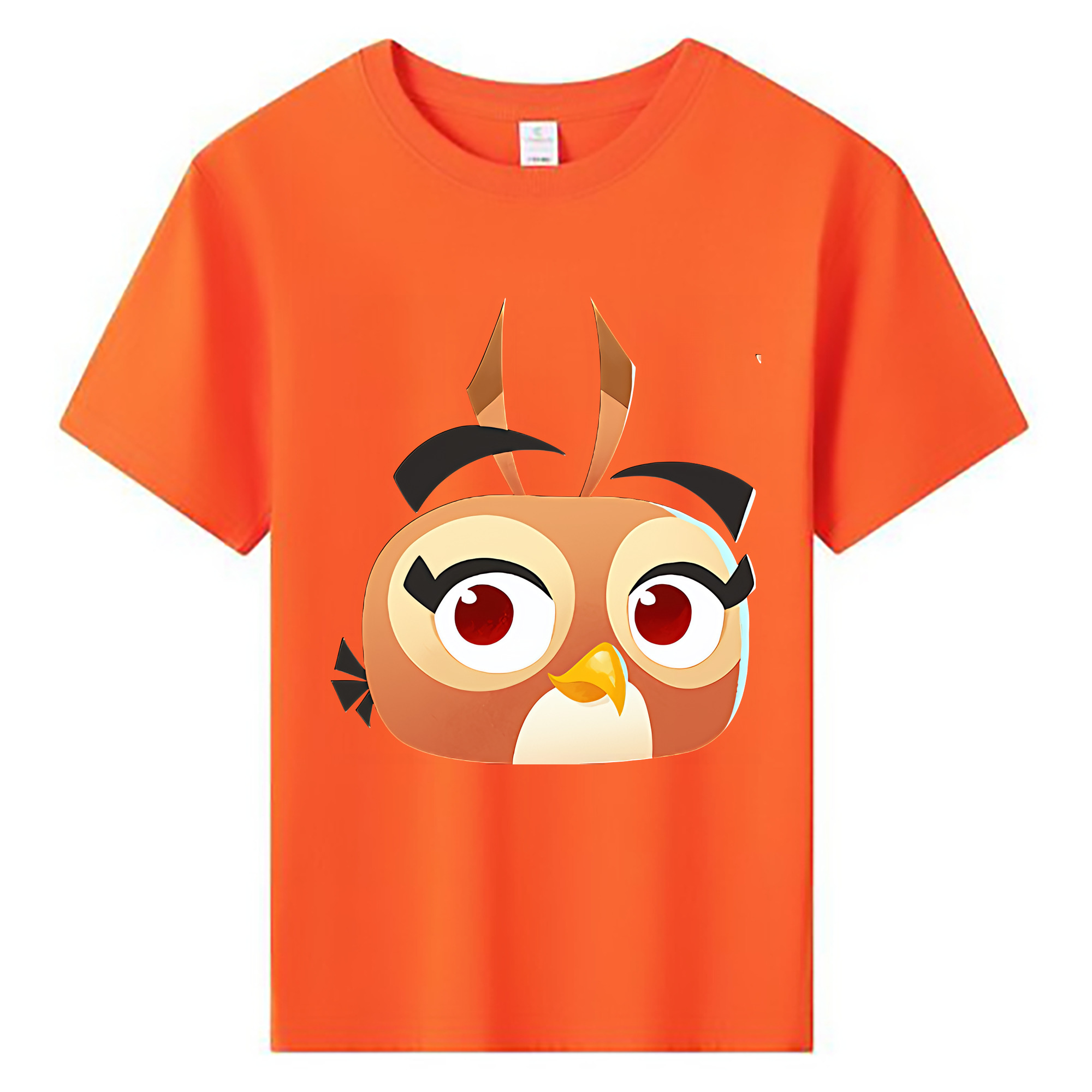 （画像用） Angry Birds アングリーバード 綿100％キッズTシャツ（フロントプリント）