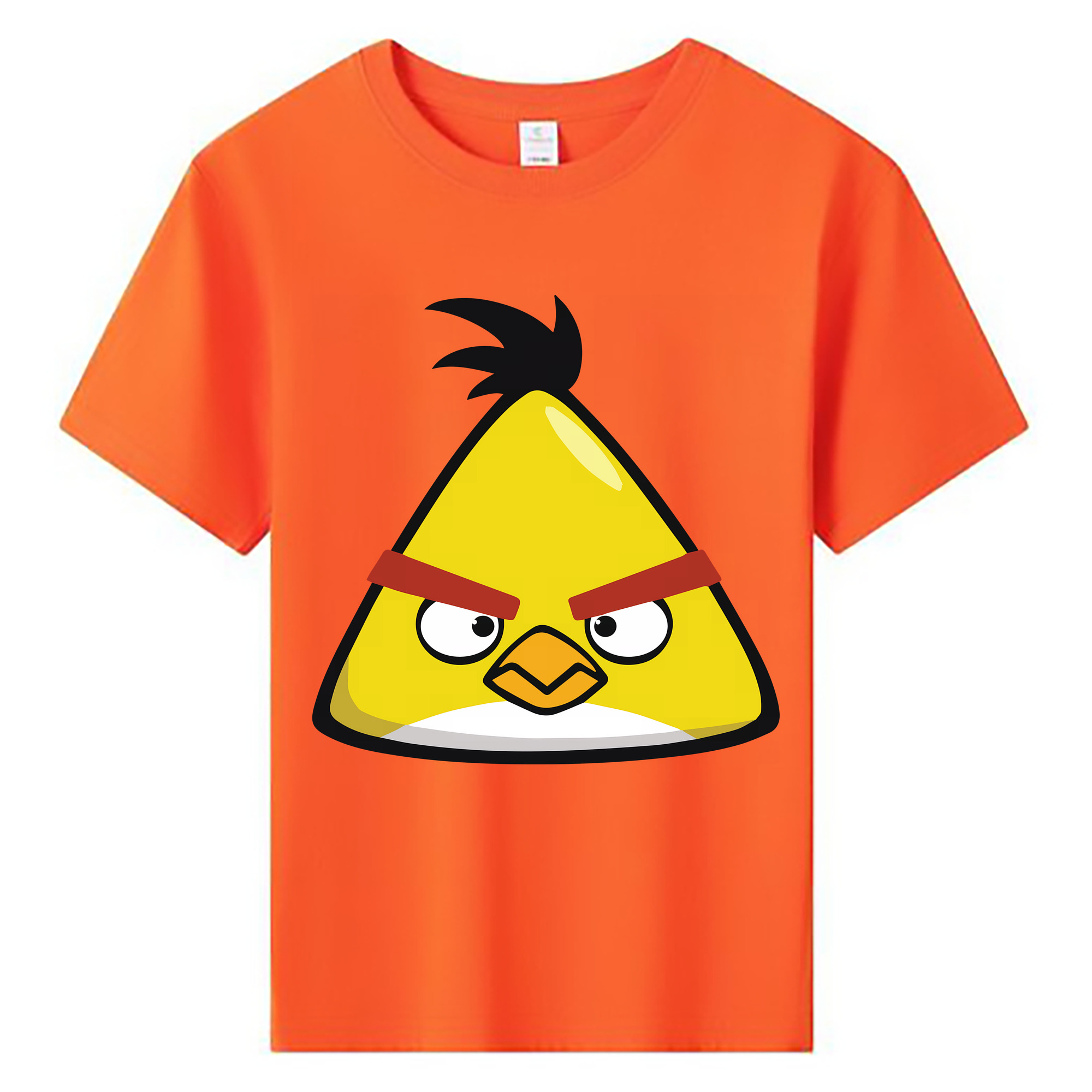 （画像用） Angry Birds アングリーバード 綿100％キッズTシャツ（フロントプリント）