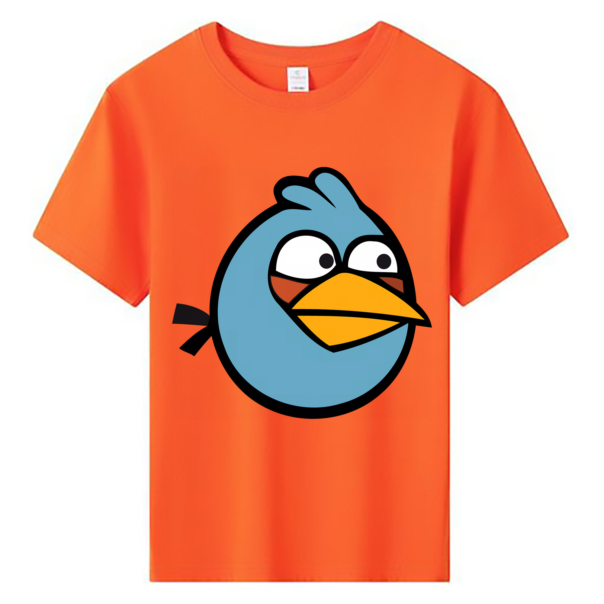 （画像用） Angry Birds アングリーバード 綿100％キッズTシャツ（フロントプリント）