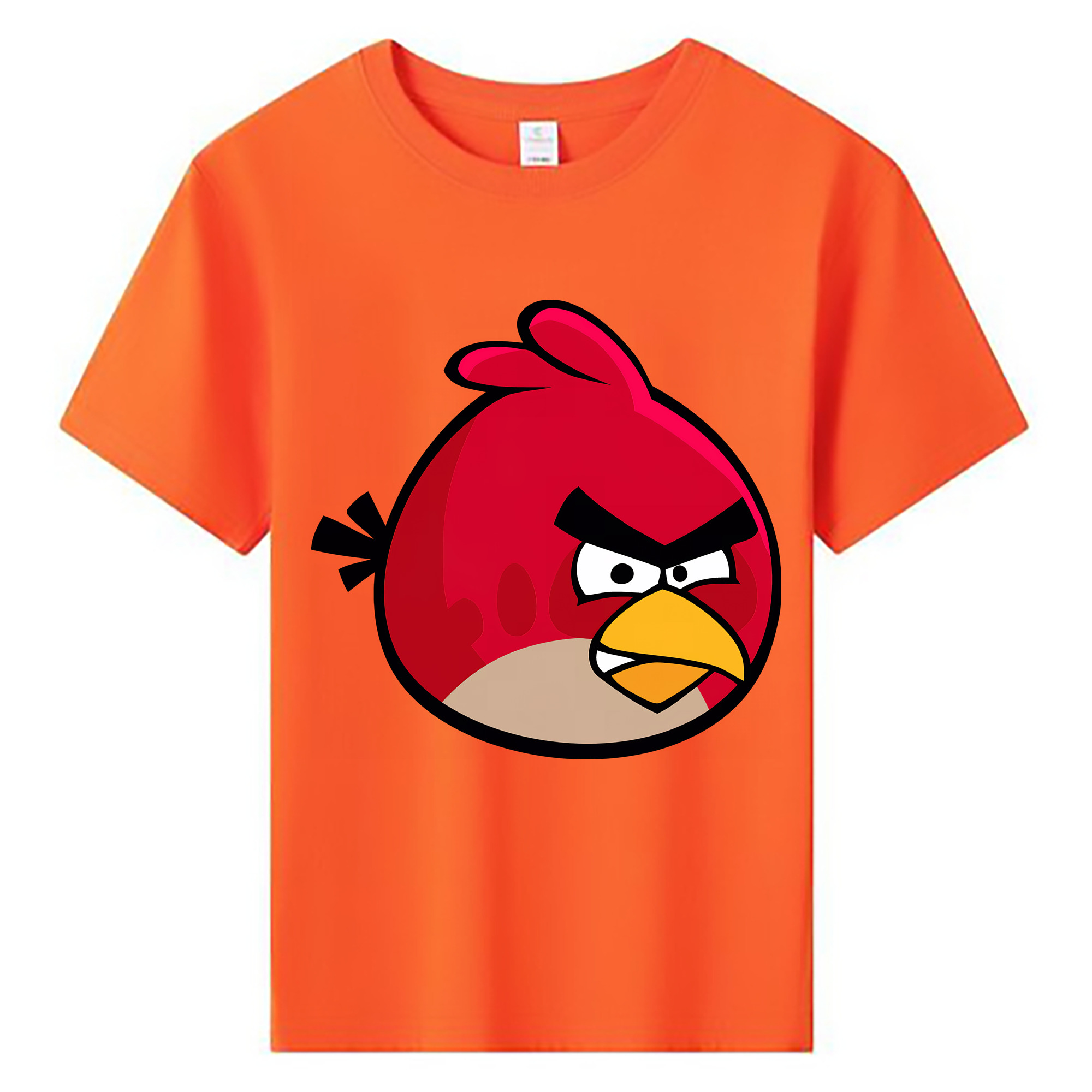 （画像用） Angry Birds アングリーバード 綿100％キッズTシャツ（フロントプリント）