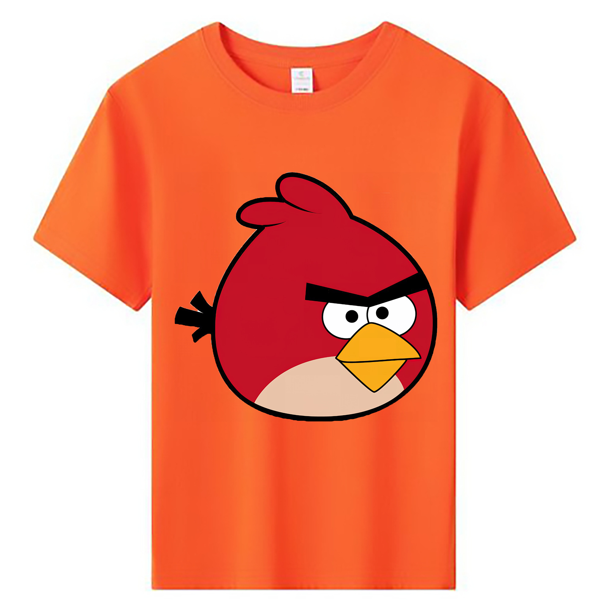 （画像用） Angry Birds アングリーバード 綿100％キッズTシャツ（フロントプリント）