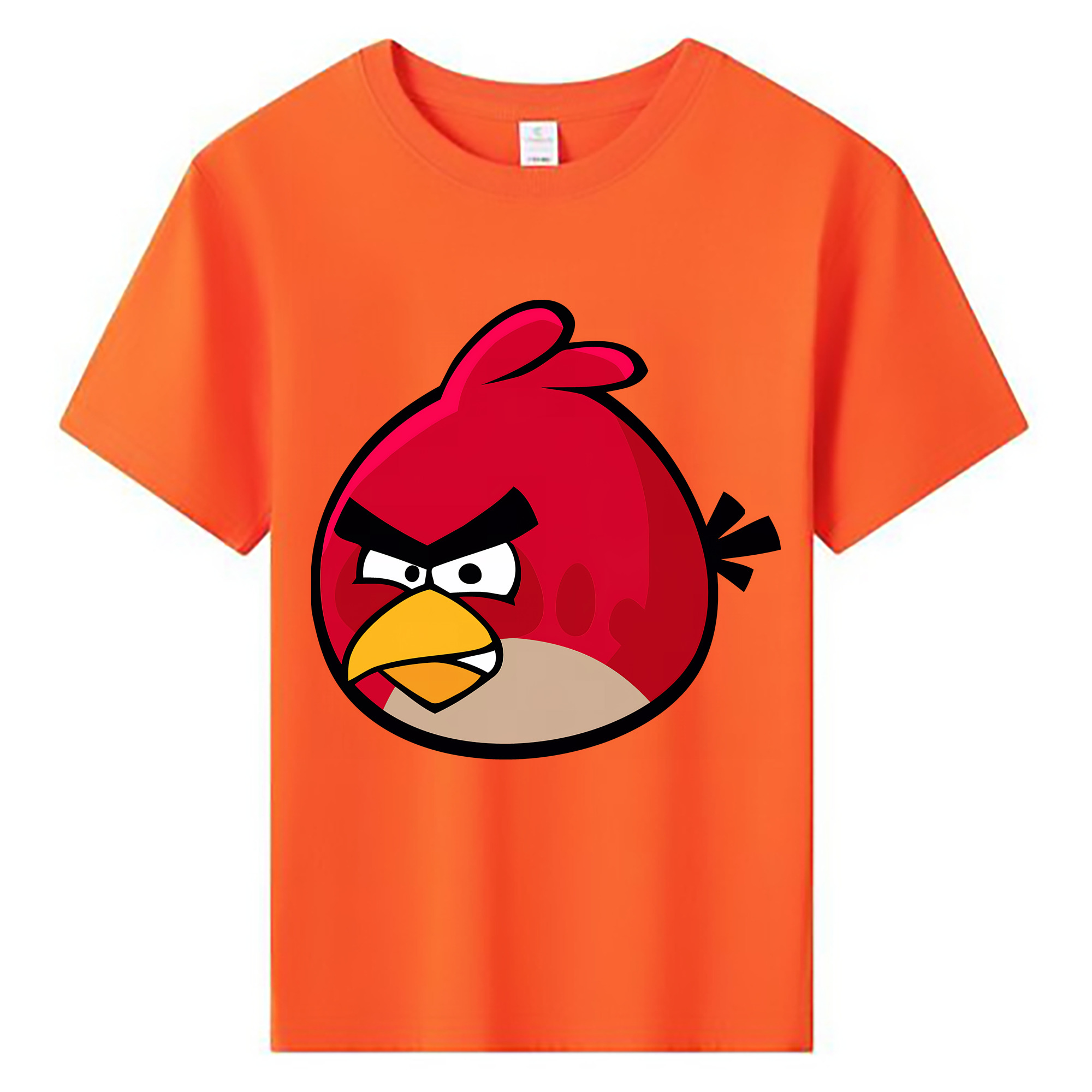 （画像用） Angry Birds アングリーバード 綿100％キッズTシャツ（フロントプリント）