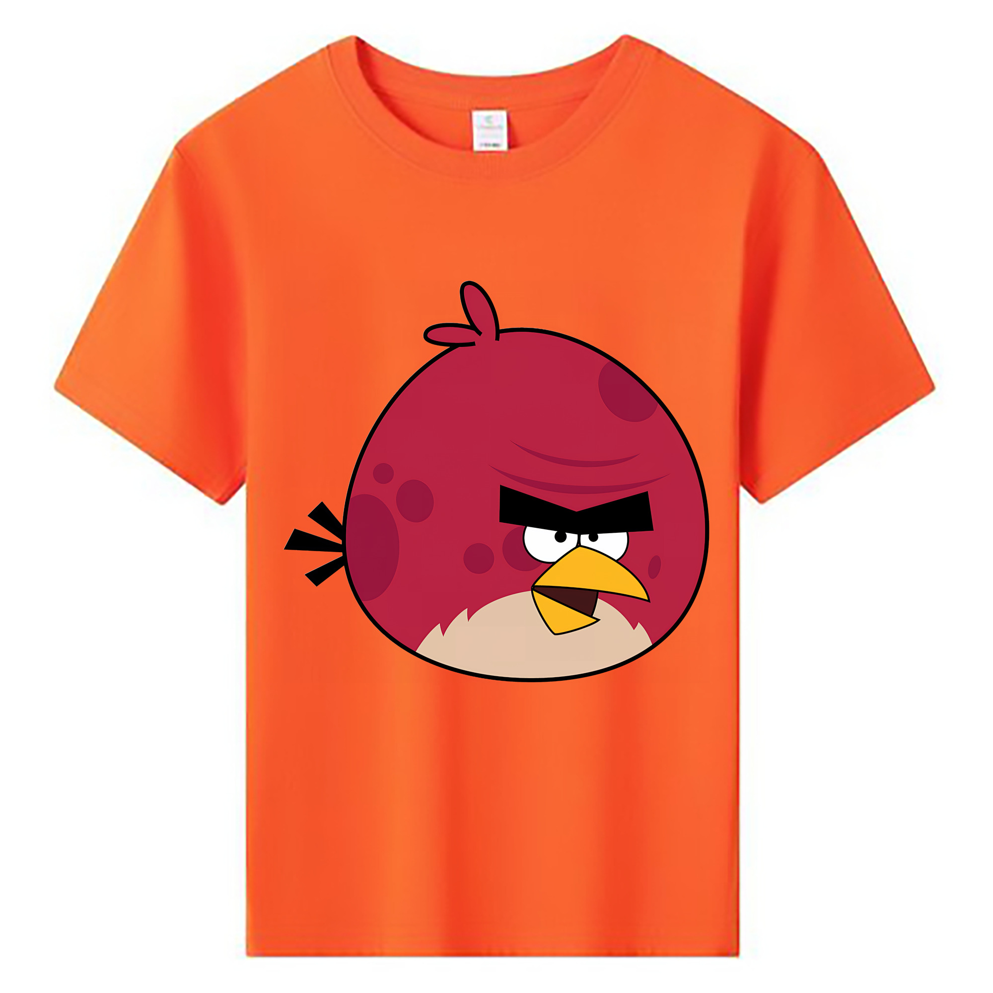 （画像用） Angry Birds アングリーバード 綿100％キッズTシャツ（フロントプリント）
