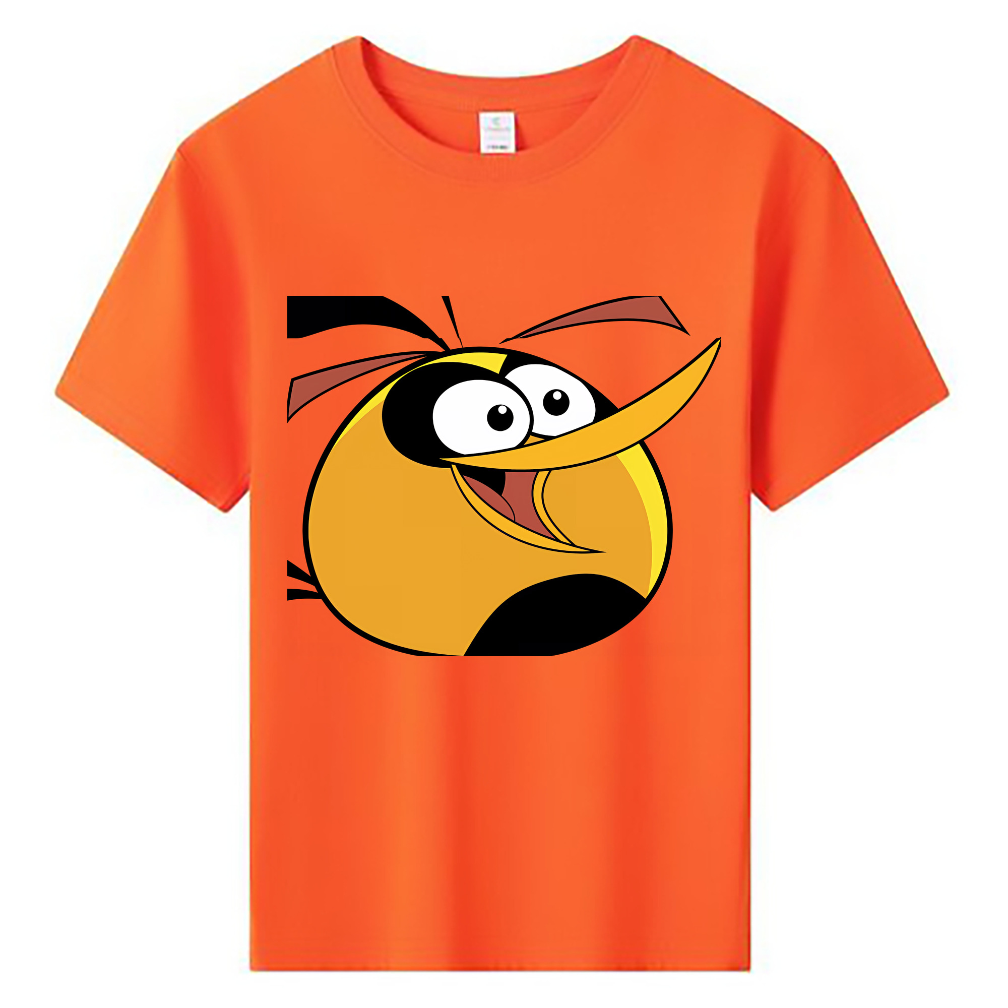 （画像用） Angry Birds アングリーバード 綿100％キッズTシャツ（フロントプリント）