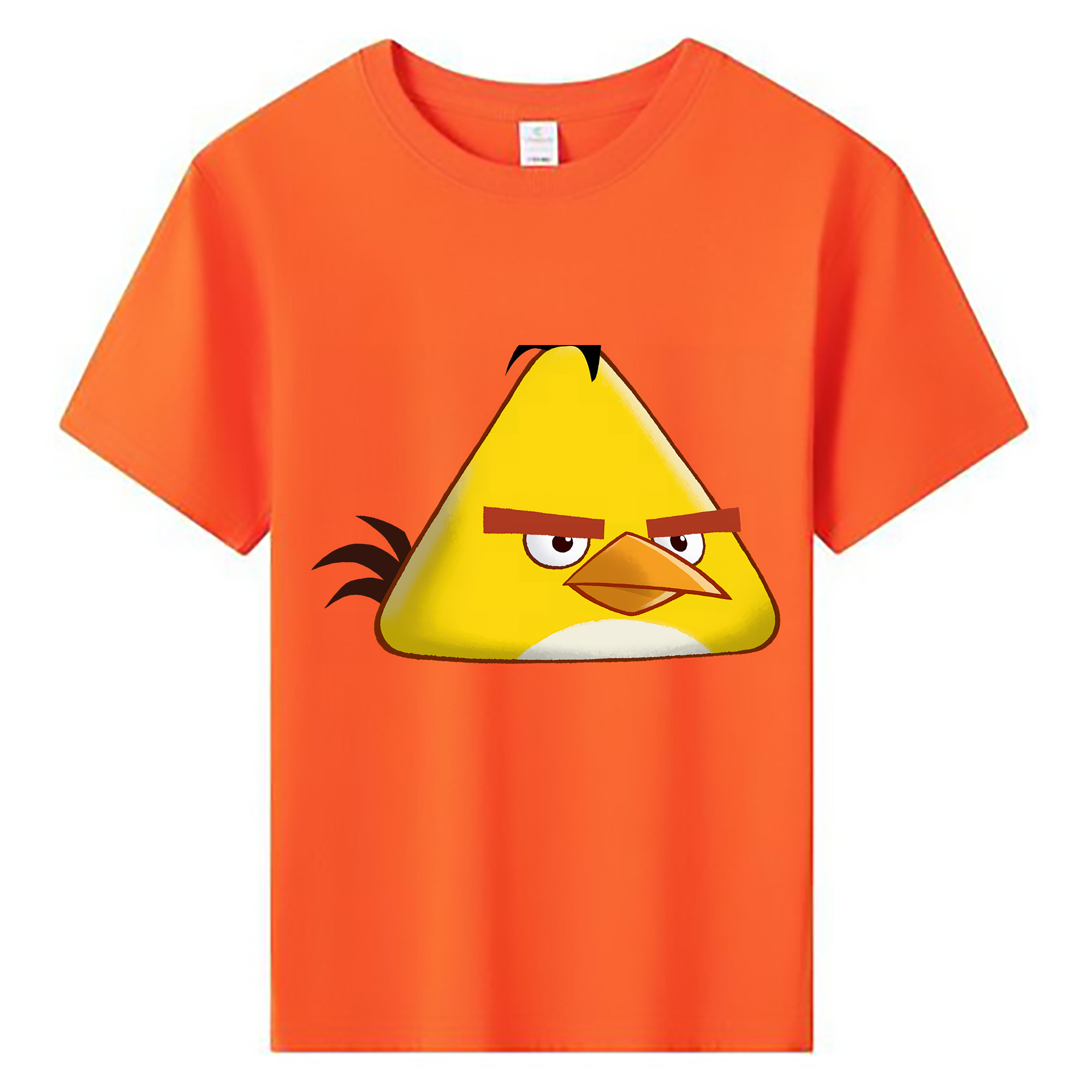 （画像用） Angry Birds アングリーバード 綿100％キッズTシャツ（フロントプリント）