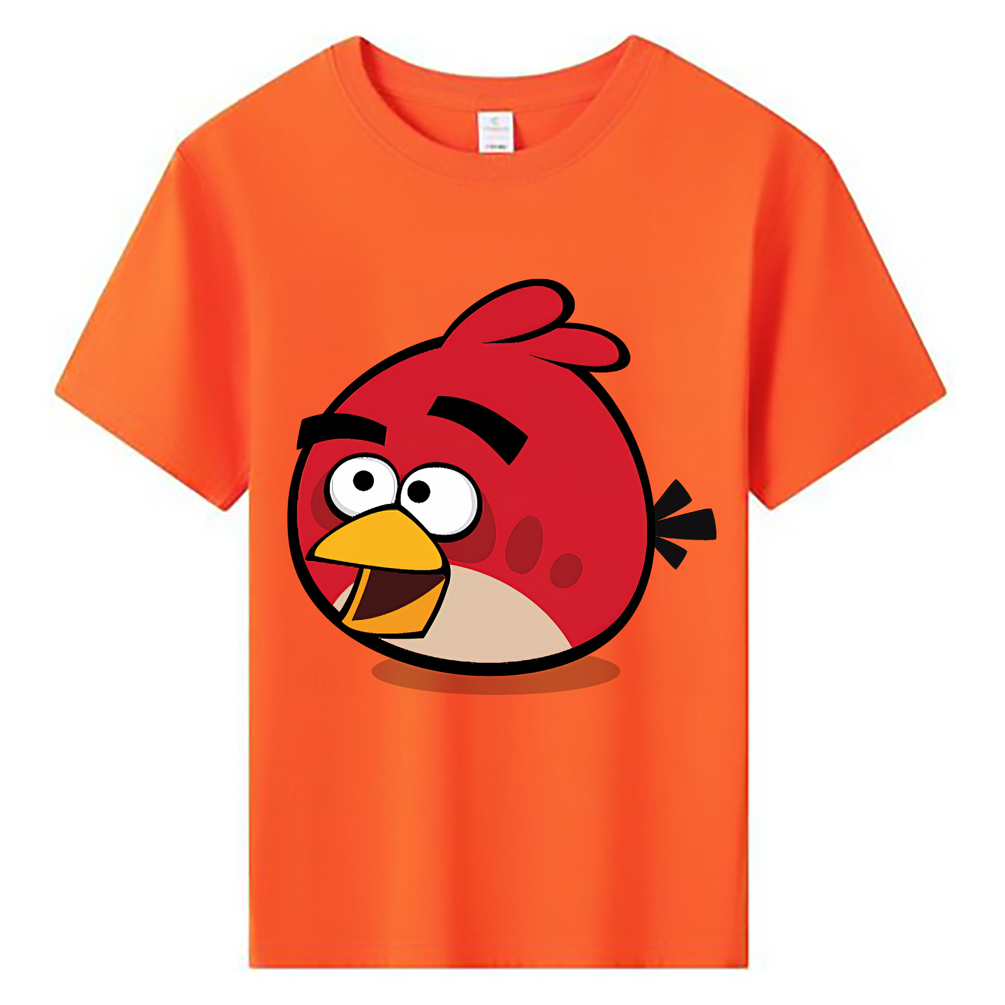 （画像用） Angry Birds アングリーバード 綿100％キッズTシャツ（フロントプリント）