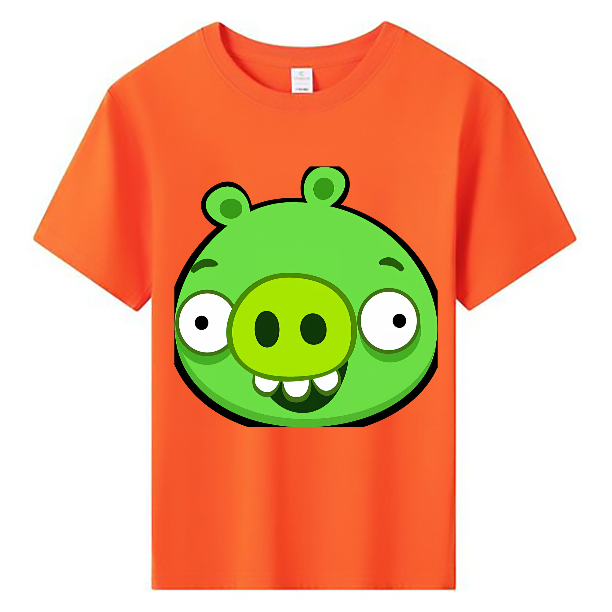 （画像用） Angry Birds アングリーバード 綿100％キッズTシャツ（フロントプリント）