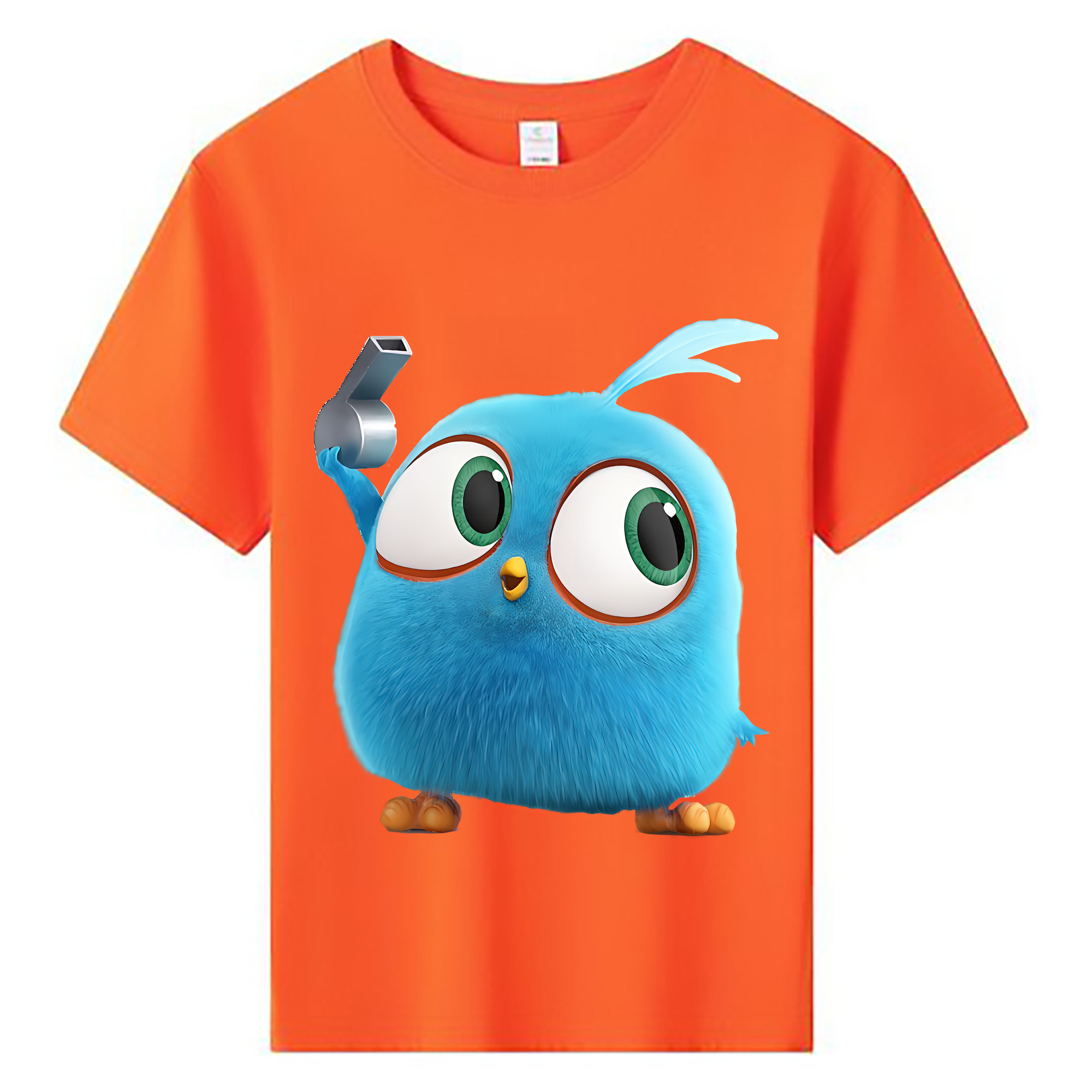 （画像用） Angry Birds アングリーバード 綿100％キッズTシャツ（フロントプリント）