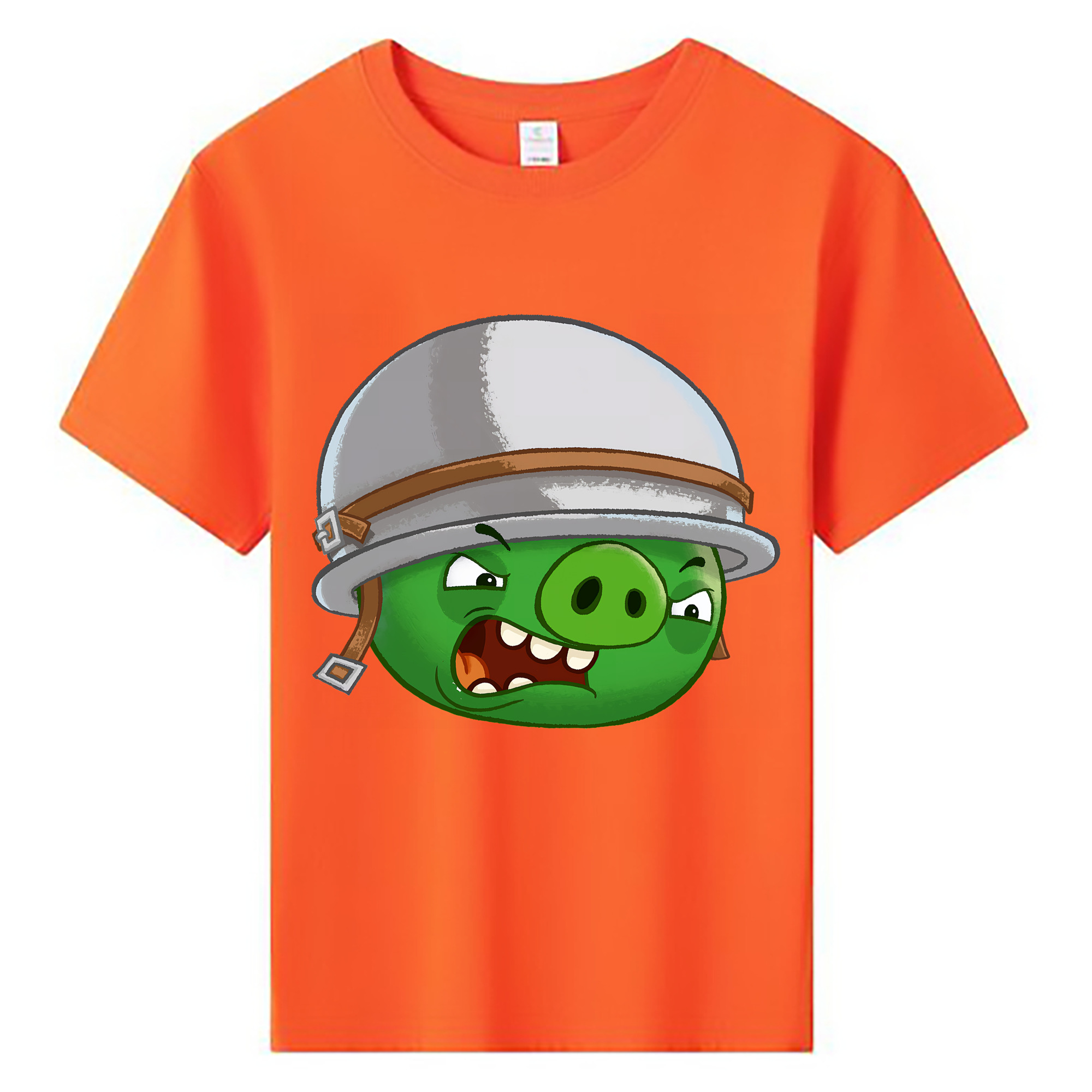 （画像用） Angry Birds アングリーバード 綿100％キッズTシャツ（フロントプリント）