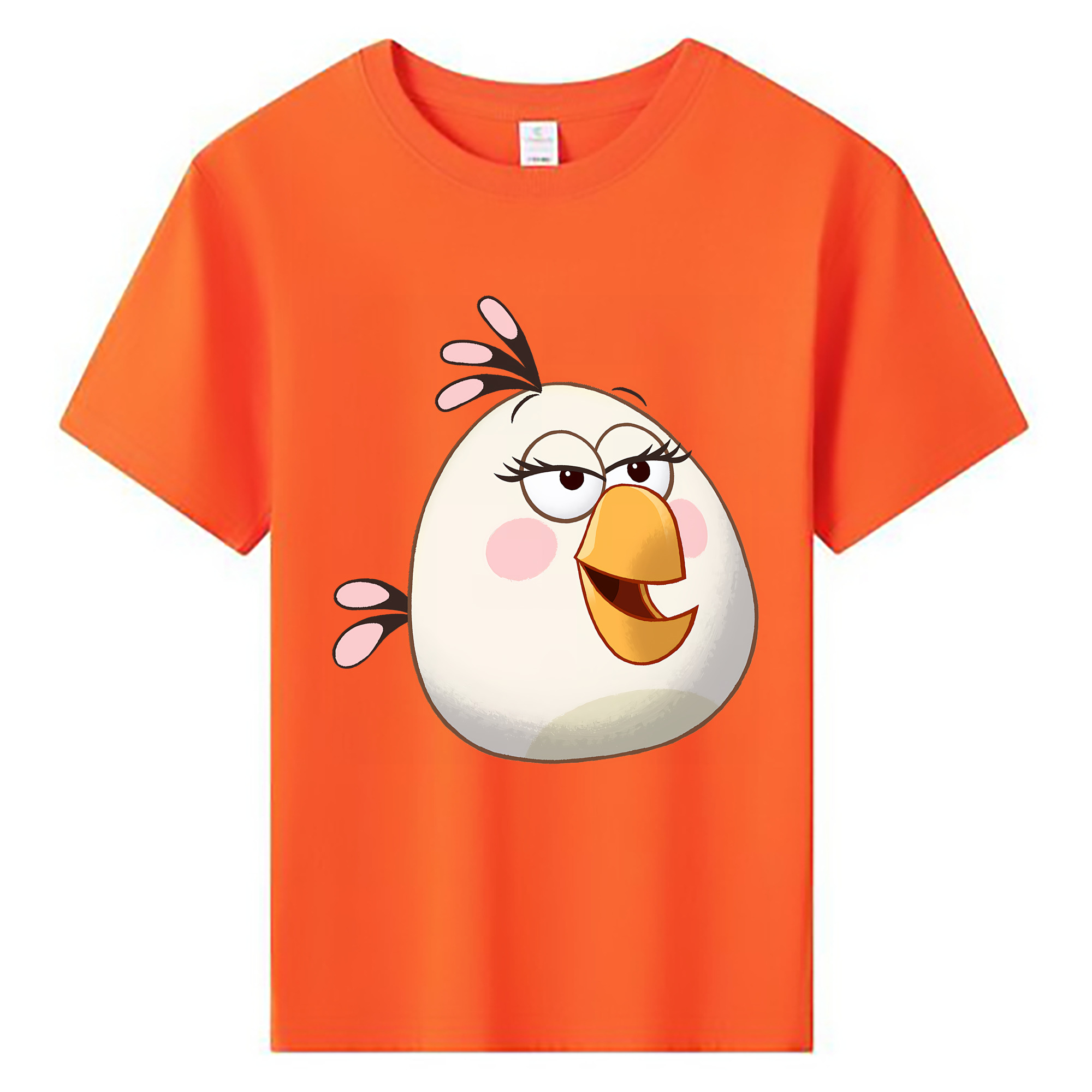 （画像用） Angry Birds アングリーバード 綿100％キッズTシャツ（フロントプリント）