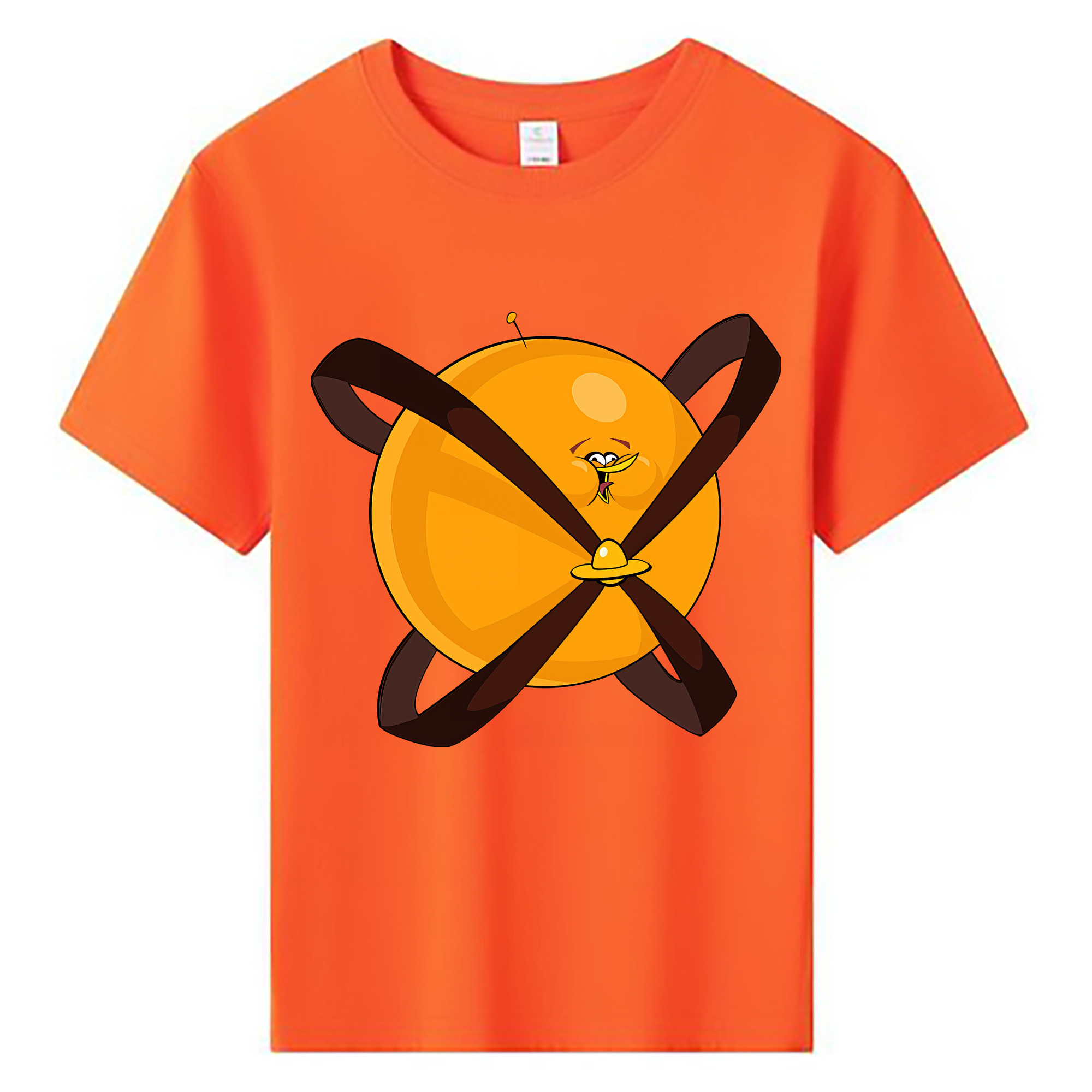 （画像用） Angry Birds アングリーバード 綿100％キッズTシャツ（フロントプリント）